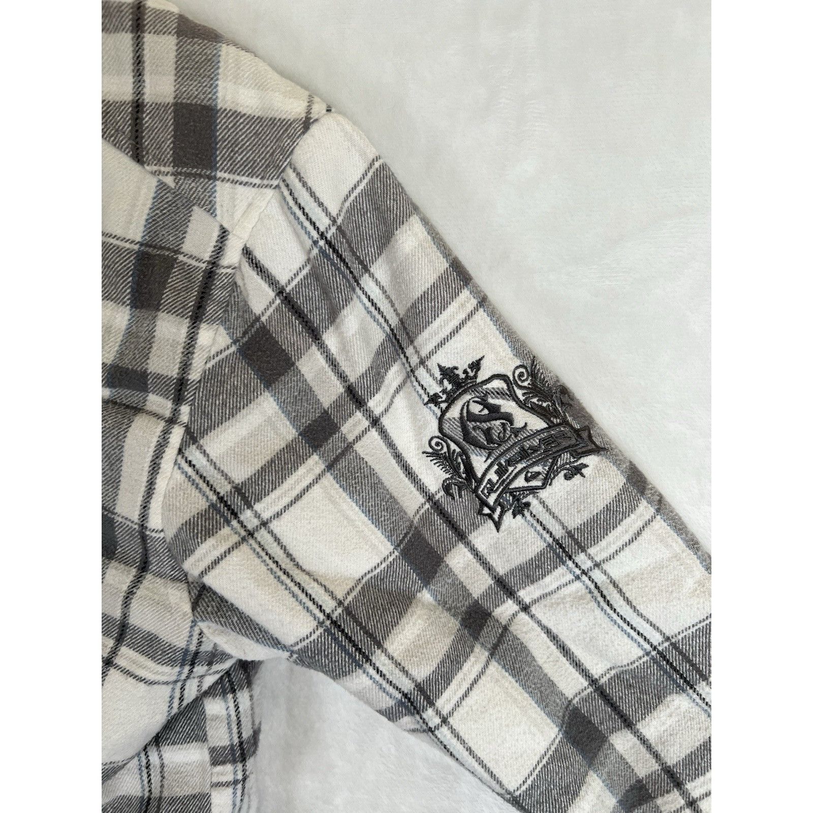 Quiksilver Vintage Quiksilver Flannel Button Up Sherpa Lined Jacket Siz Size US L / EU 52-54 / 3 - 5 Thumbnail