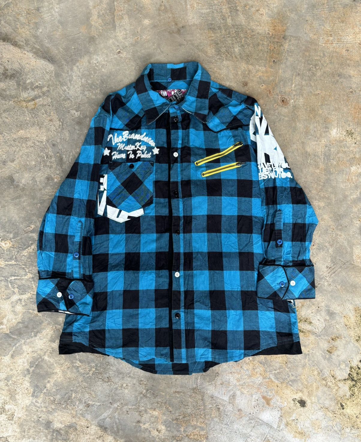 Hysteric Glamour Y2k Clone Deugfiu Ifwixwasnine Punk Style Shirt Size US L / EU 52-54 / 3 - 1 Thumbnail