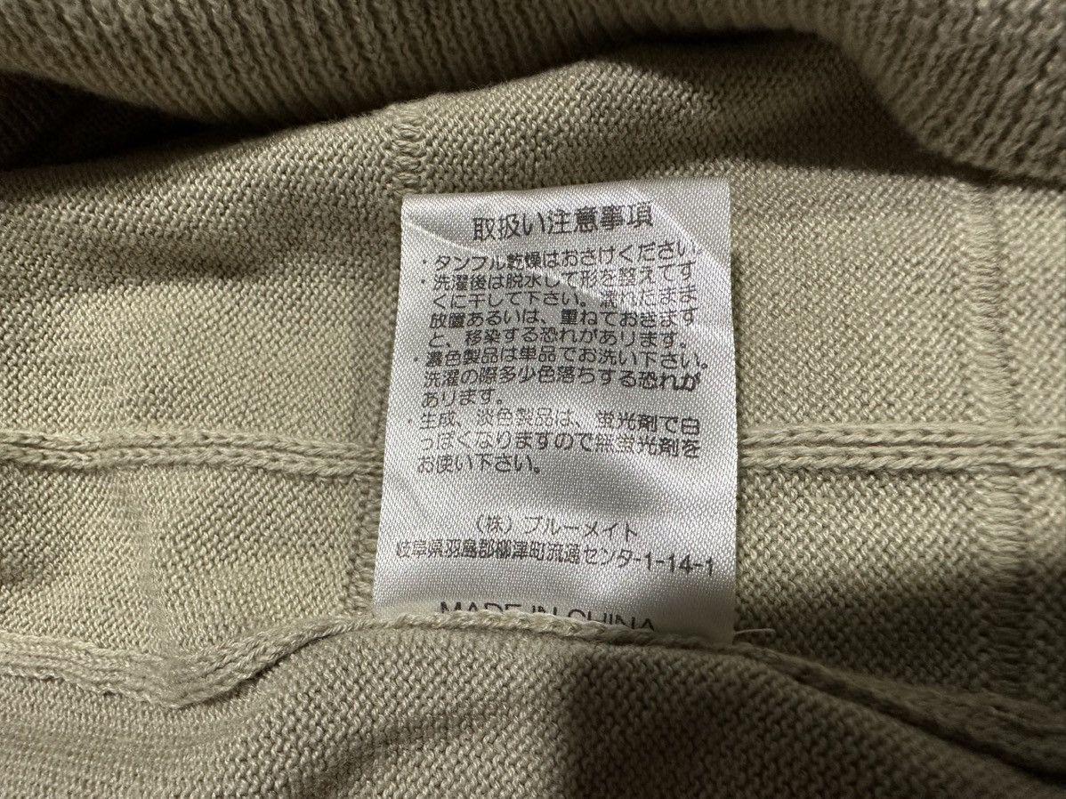 Yohji Yamamoto 🔥Vintage Yohji Yamamoto Y’Saccs Grid Knit Sleeveless Shirt Size US L / EU 52-54 / 3 - 6 Thumbnail