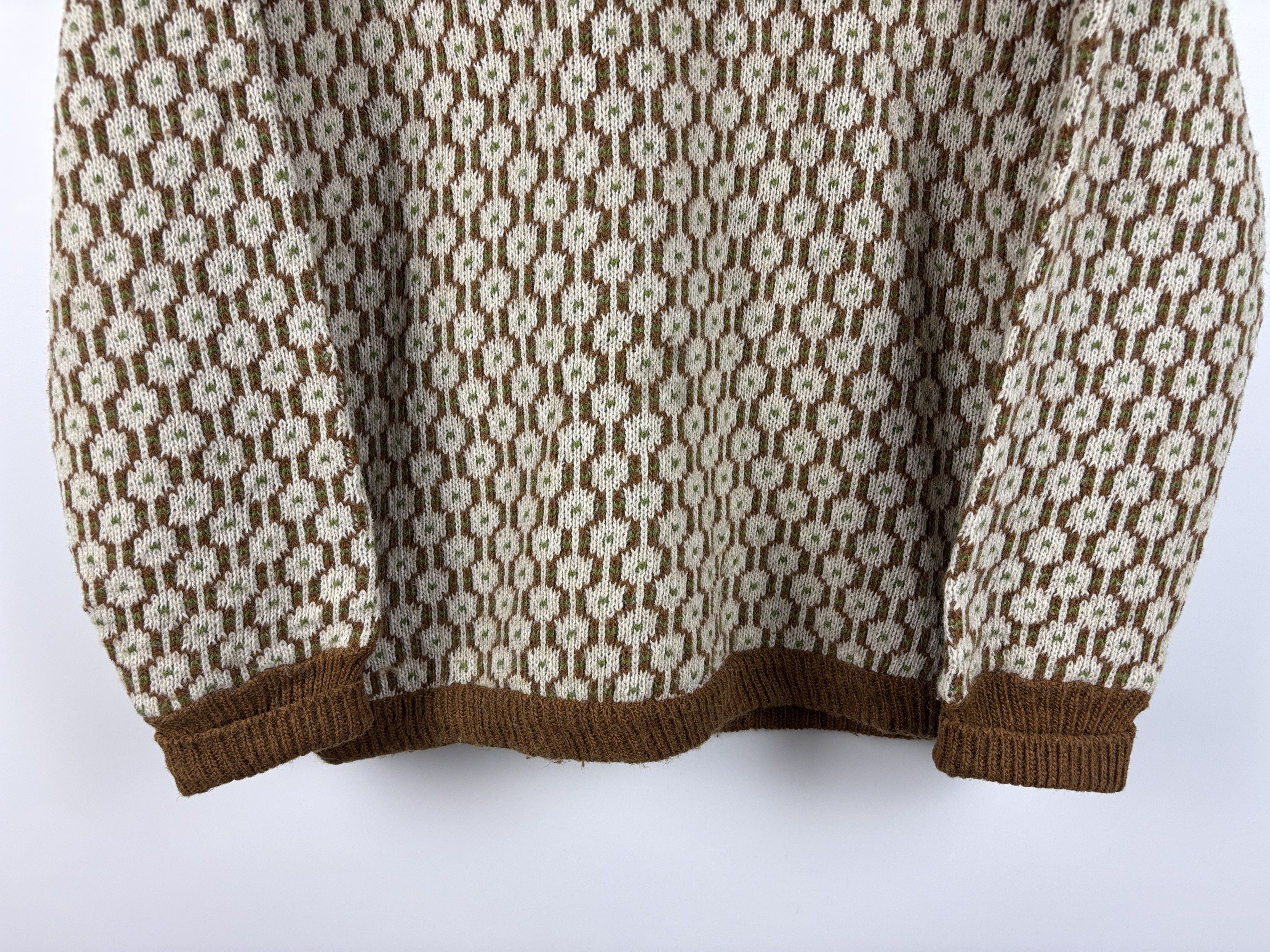 Vintage Vintage Fana Knit Wool Fisherman Sweater Norway Pullover 50 Size US M / EU 48-50 / 2 - 3 Thumbnail
