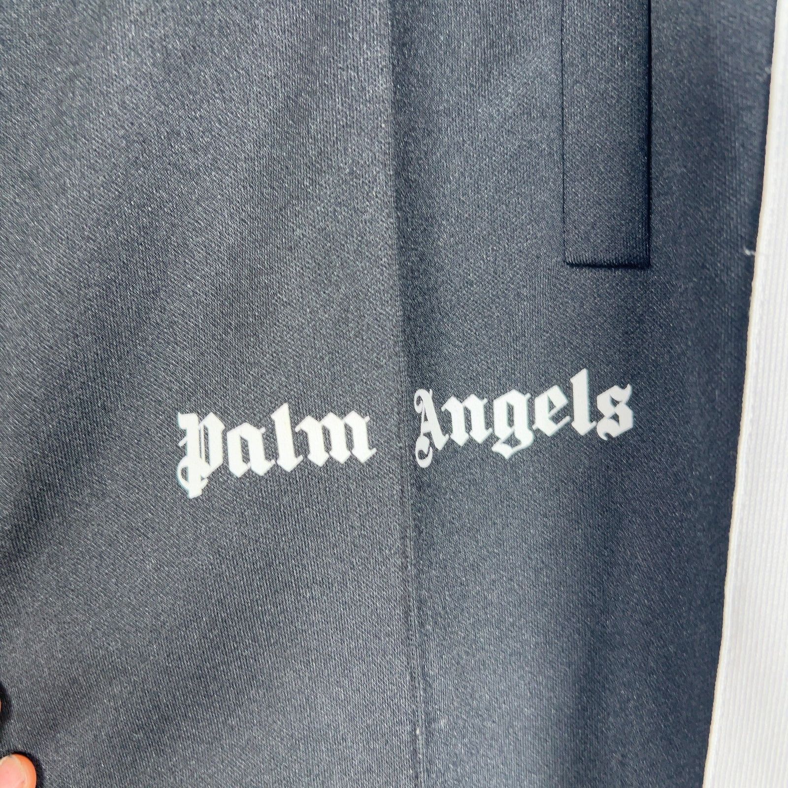 Palm Angels Palm Angels Black Narrow Track Pants Size US 36 / EU 52 - 4 Thumbnail
