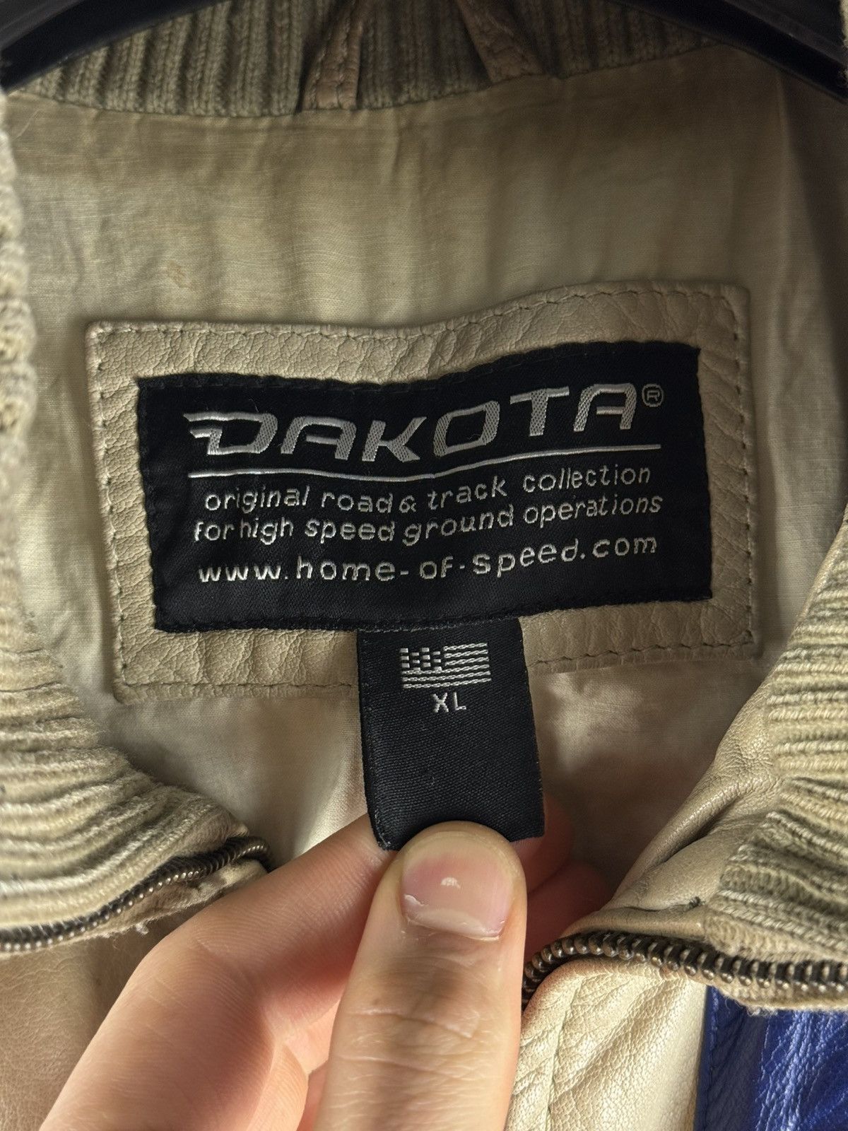 Tag Heuer Vintage Dakota Tag Heuer Gulf Formula Racing Leather Jacket Size US M / EU 48-50 / 2 - 7 Thumbnail
