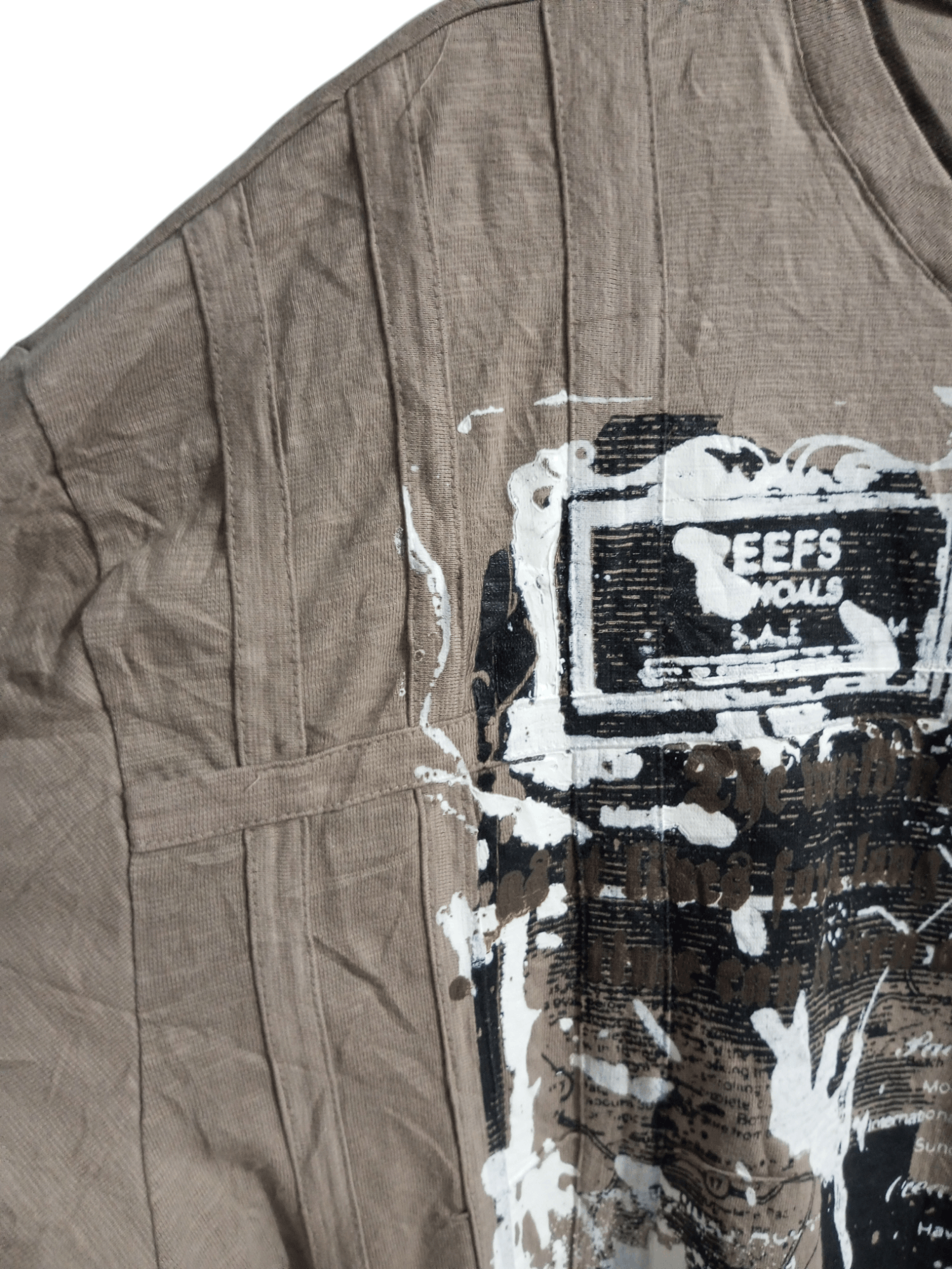 20471120 Y2k japan pract poem double layer long sleeve t shirt Size US XXL / EU 58 / 5 - 2 Thumbnail