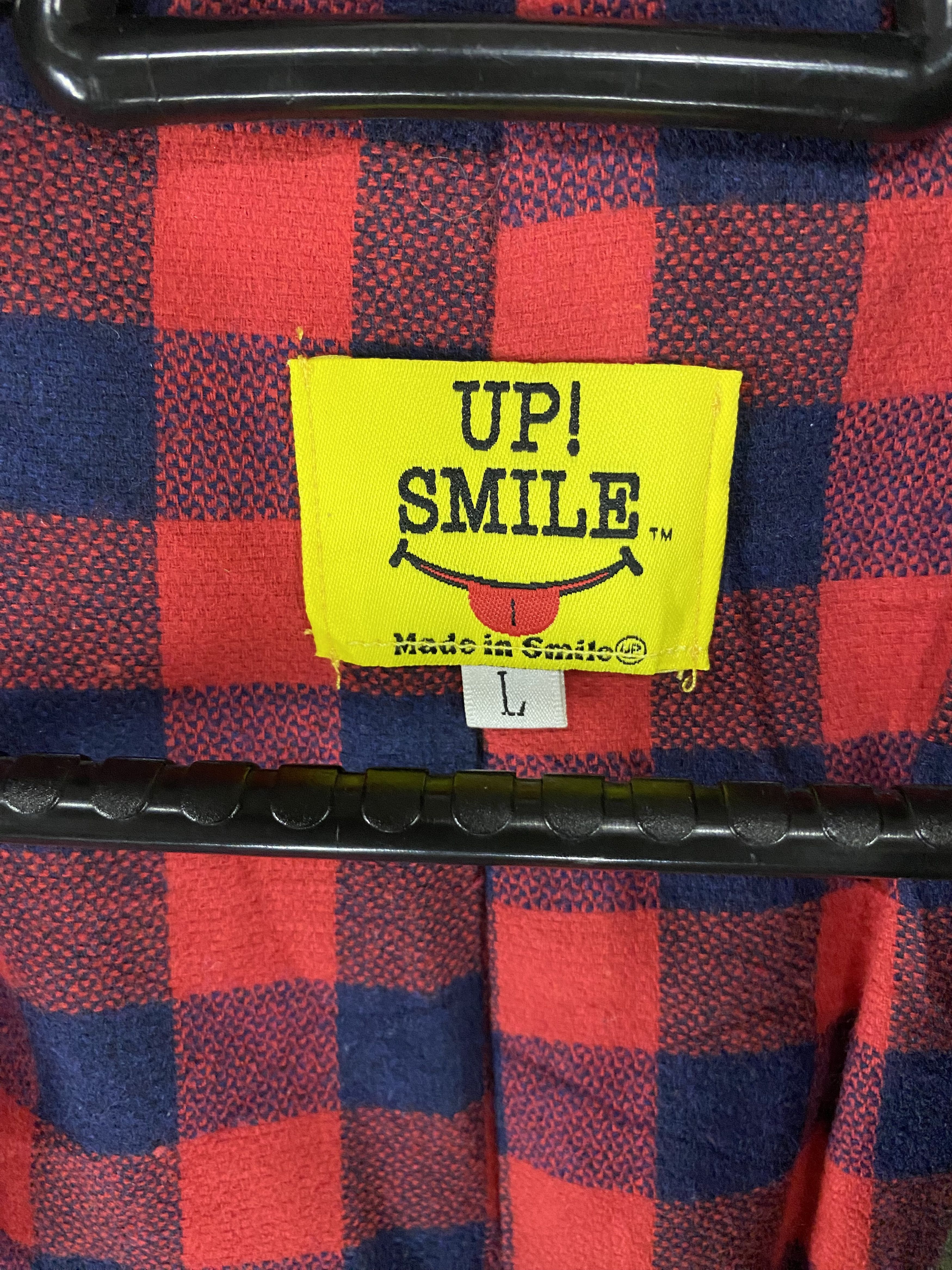 Japanese Brand Up Smile color block double breasted coat Size US S / EU 44-46 / 1 - 10 Thumbnail