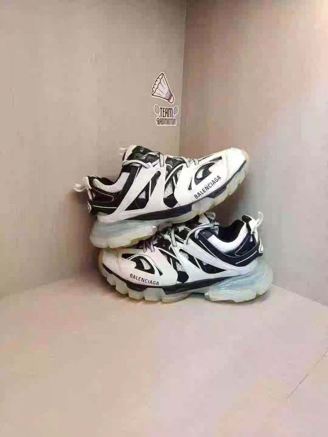 Balenciaga Balenciaga Track Black & White Transparent Sneakers K15 Size US 8 / IT 38 - 4 Thumbnail