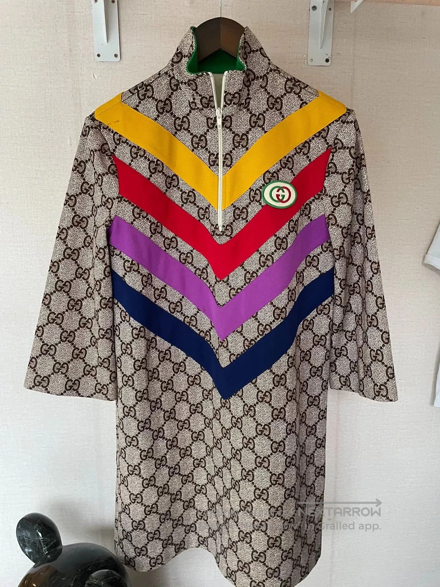Gucci Gucci GG Pattern Long Sleeve Dress. Size US XS / EU 42 / 0 - 1 Thumbnail