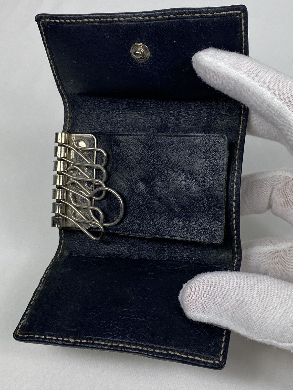 Gucci Gucci GG Monogram Leather Key Holder Size ONE SIZE - 3 Thumbnail