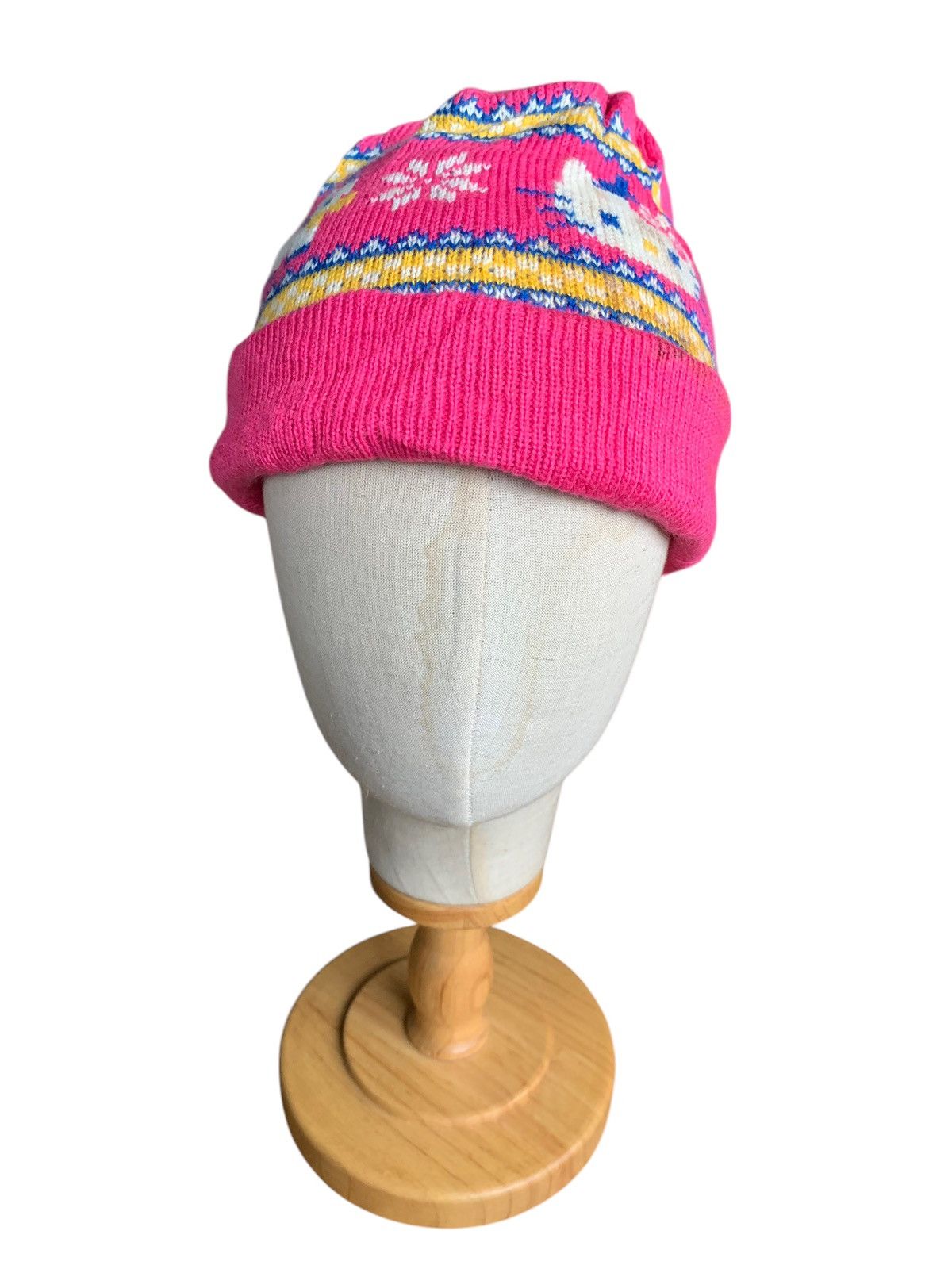 Japanese Brand × Kapital × Vintage Vintage Hello Kitty Knitted Winter sessions Beanie hats Size ONE SIZE - 9 Thumbnail