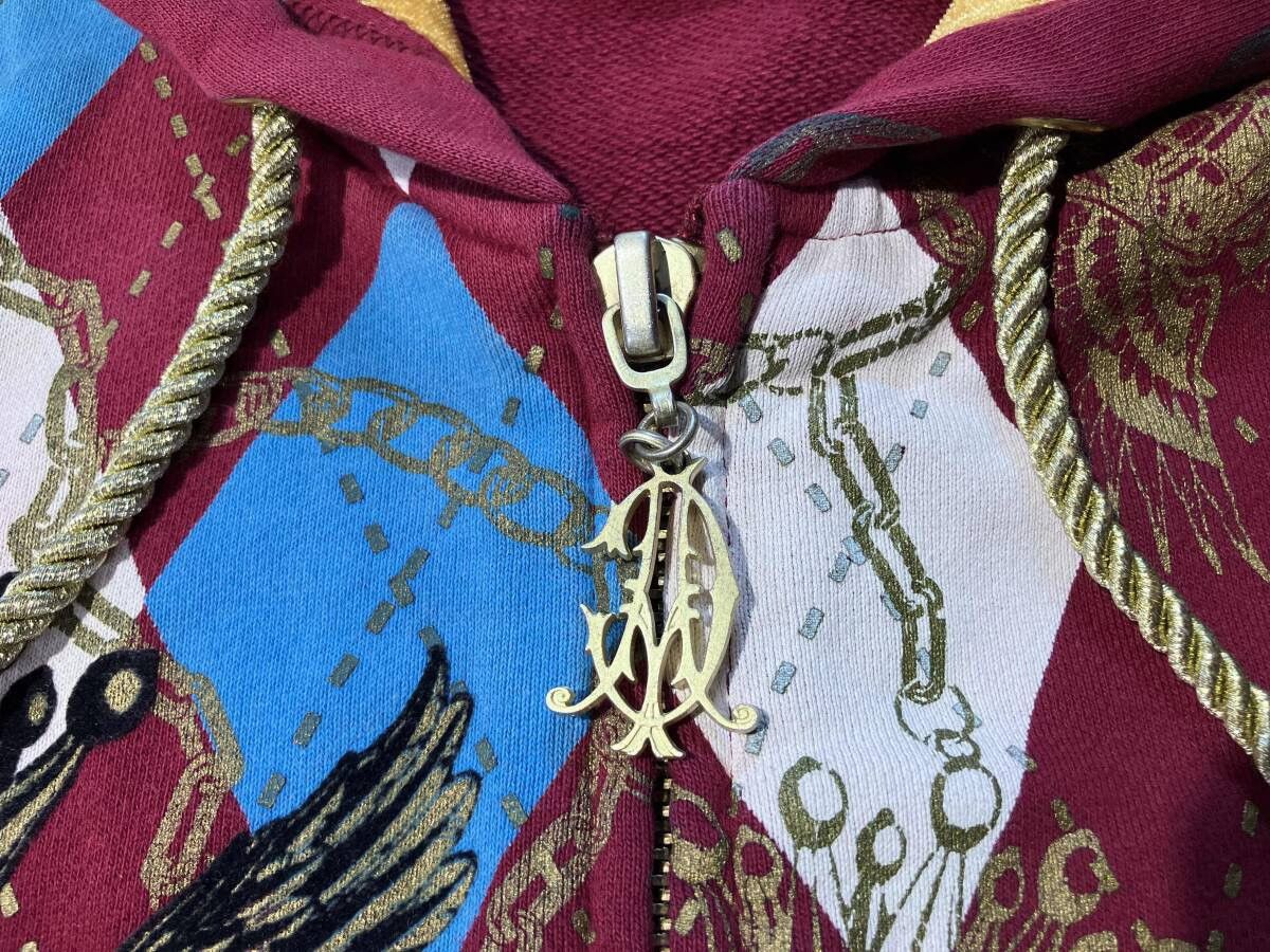 Christian Audigier Christian Audiger Zip Up Parka Hoodie Size US S / EU 44-46 / 1 - 4 Thumbnail