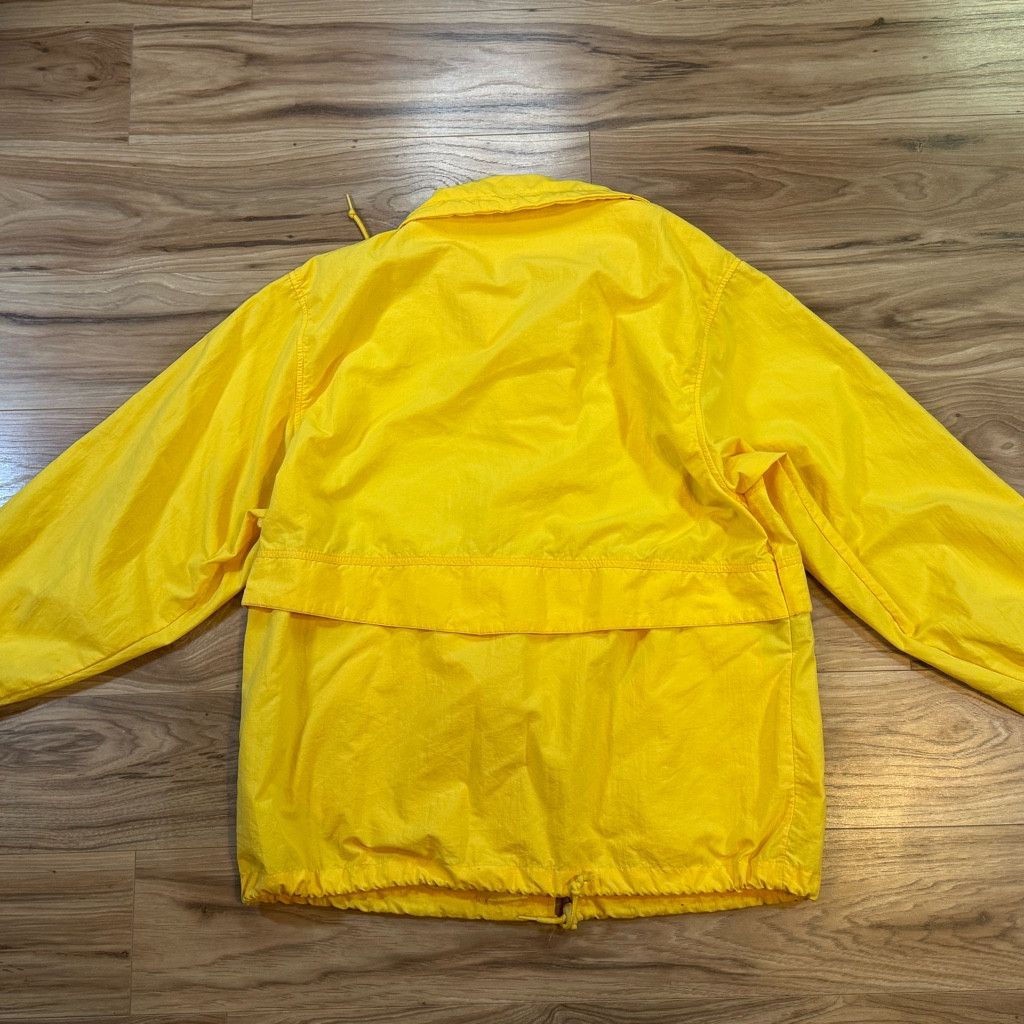 Eddie Bauer Eddie Bauer Women Large Yellow Nylon Windbreaker Jacket USA Size XL / US 12-14 / IT 48-50 - 2 Thumbnail