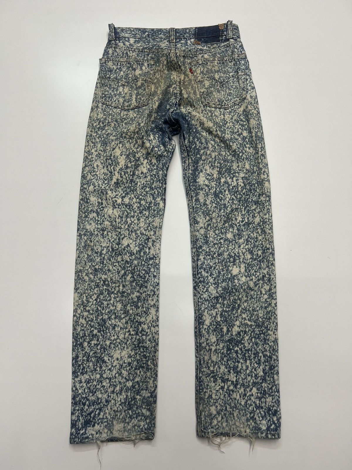 Vintage 80s Levi's Acid Wash Denim Jeans Size 30