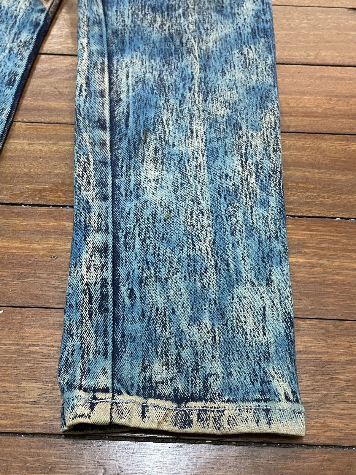 Vintage Very Rare Vintage Brand Gazoz Made Usa Snow Wash Jeans 2000s Size US 31 - 6 Thumbnail