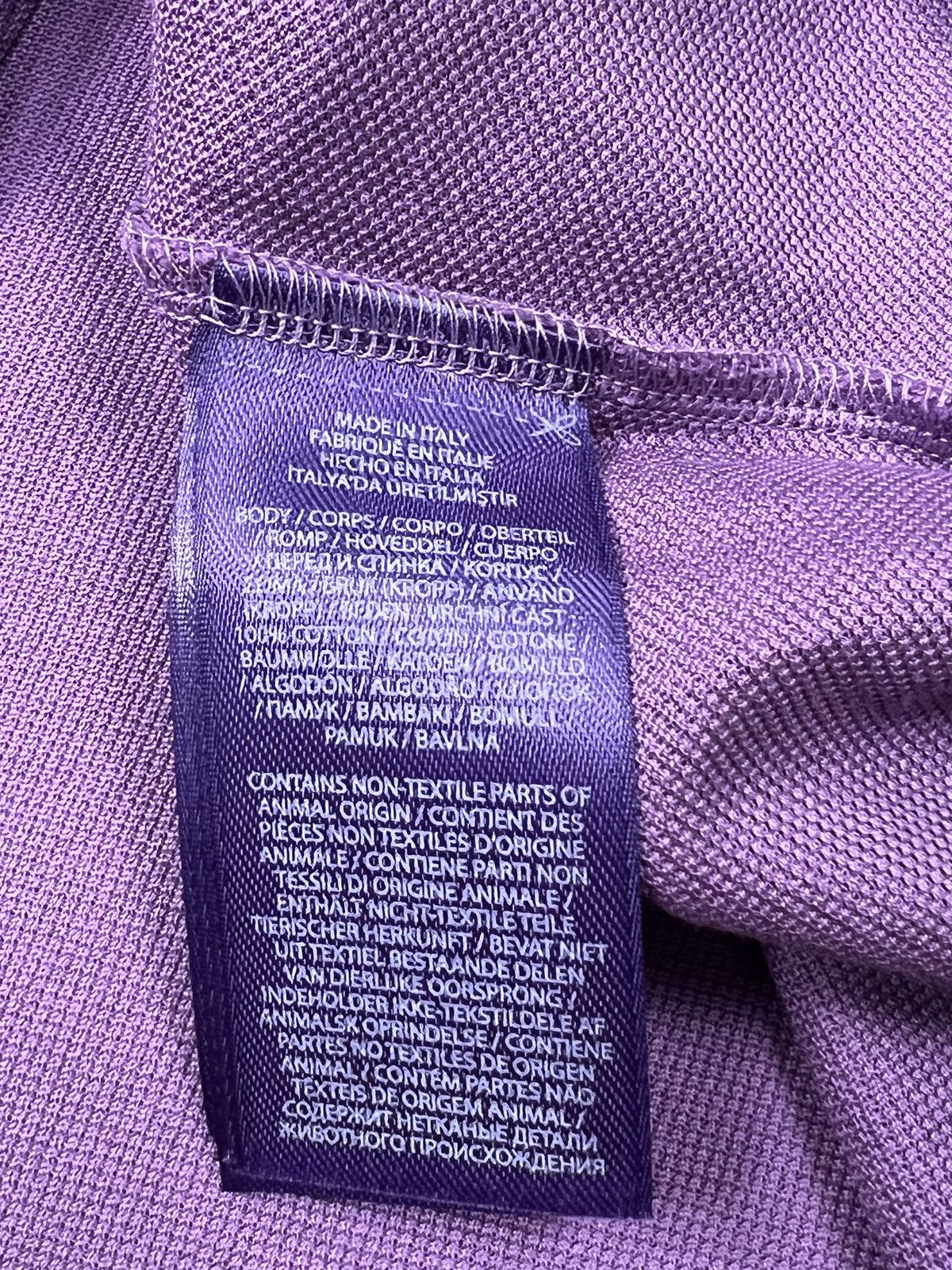 Ralph Lauren Purple Label Ralph Lauren Purple Label Made In Italy Men’s L Luxury Polo Size US L / EU 52-54 / 3 - 7 Thumbnail