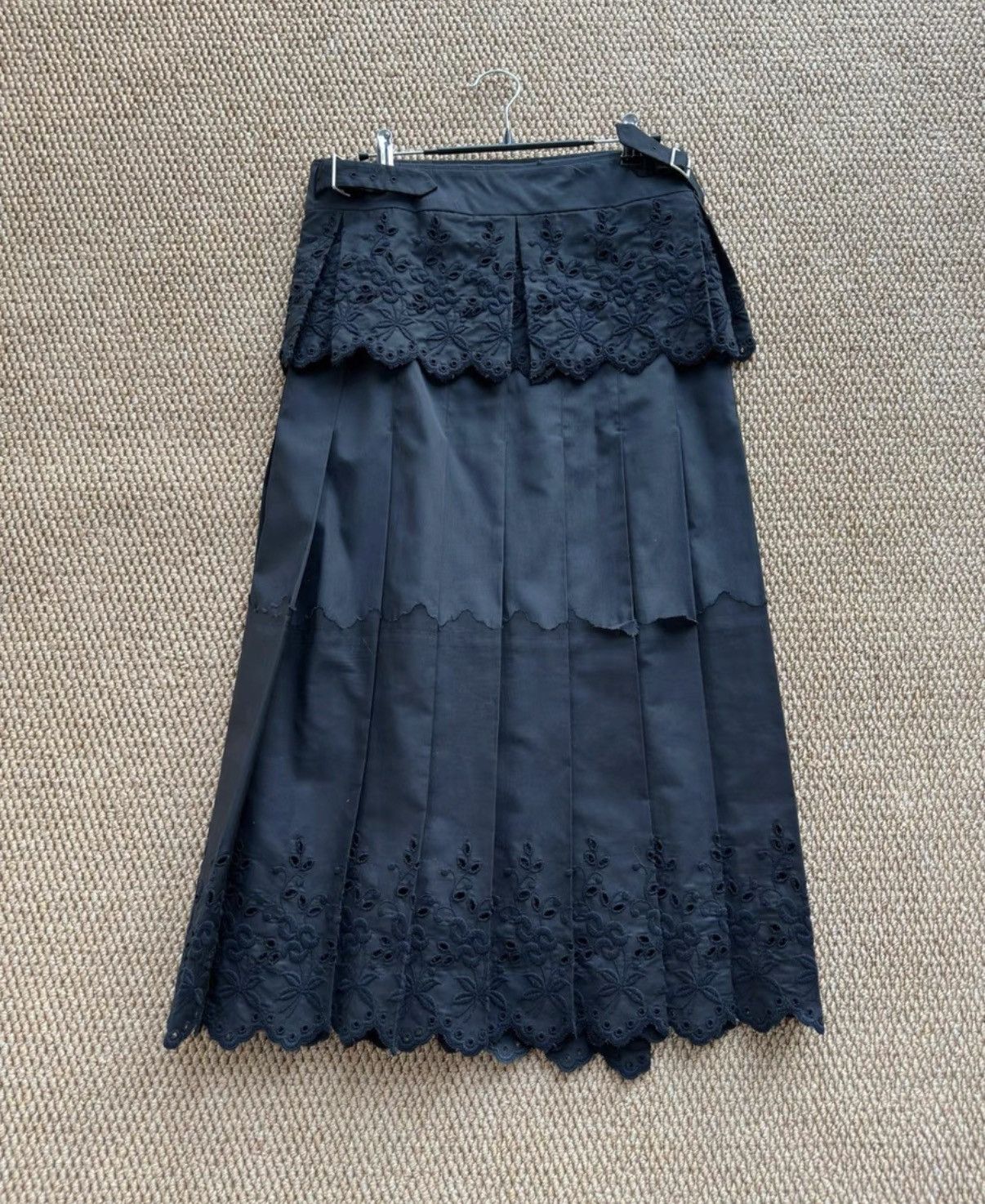 Comme des Garcons COMME des GARÇONS Carved Hollow-out Splicing Long Dress K23 Size 25" / US 0 / IT 36 - 1 Thumbnail