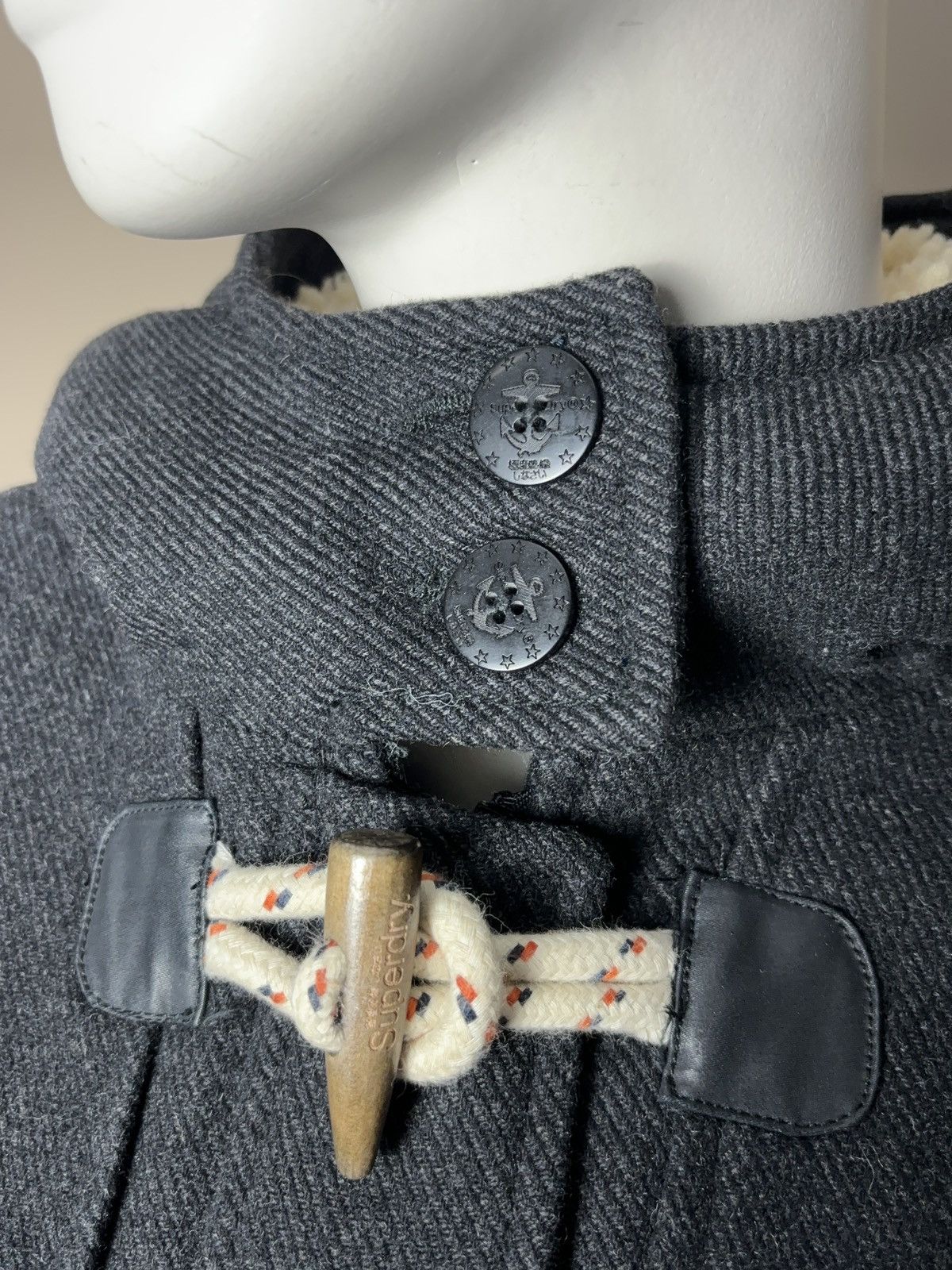 Superdry SUPERDRY Vintage Cropped Hooded Avant Garde Jacket Size S / US 4 / IT 40 - 8 Thumbnail
