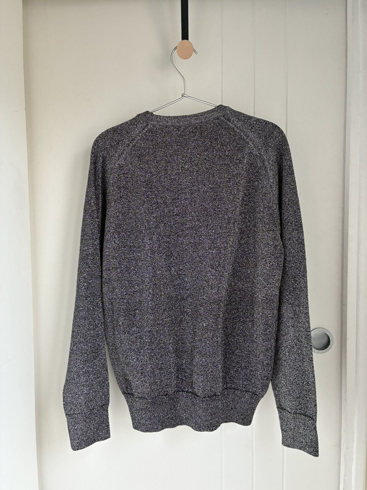 AMI AMI silver lurex knit Size US M / EU 48-50 / 2 - 2 Thumbnail