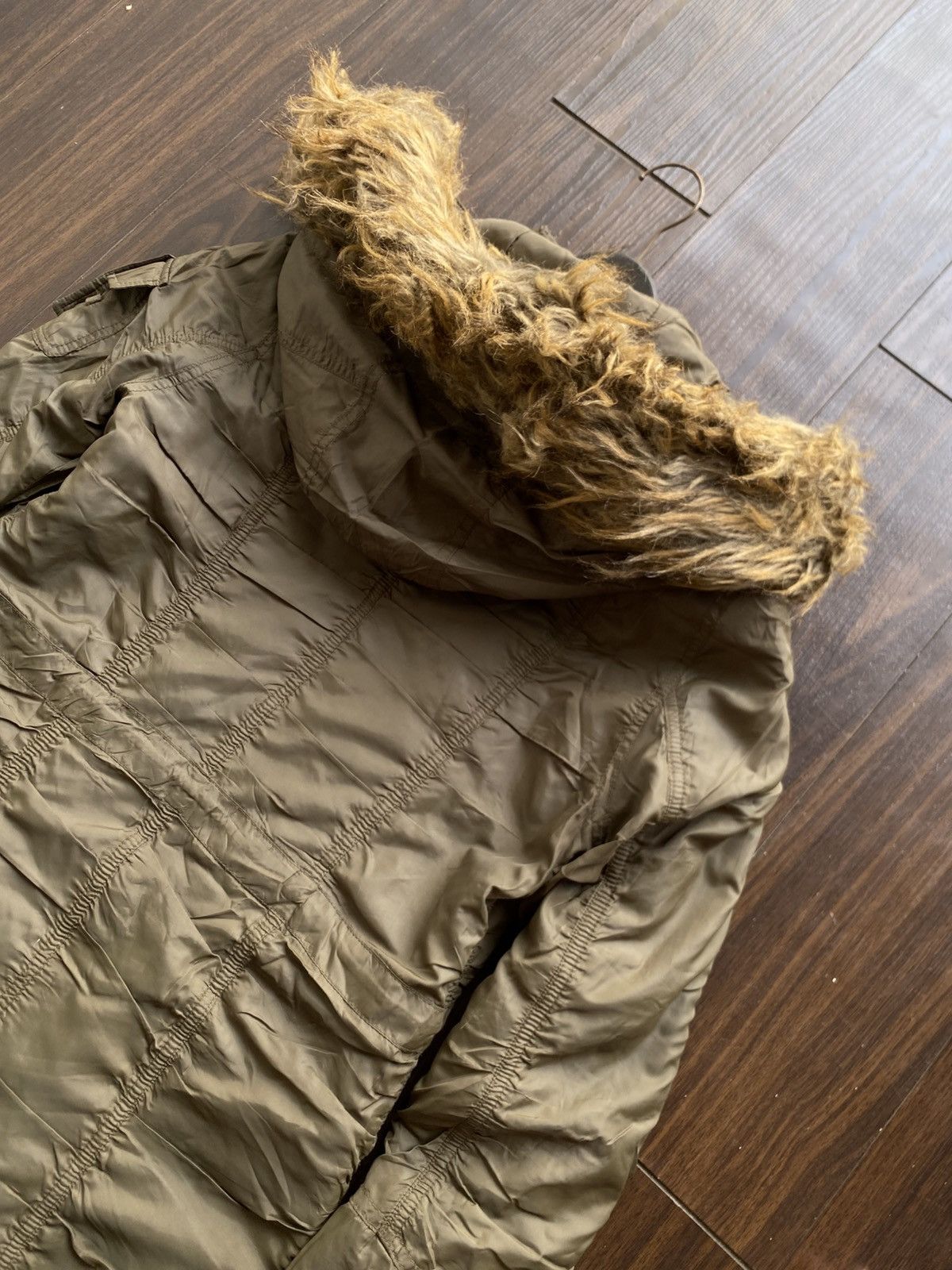 Le Grande Bleu (L.G.B.) 00s DOLLY ANGELA LGB IF SIX WAS NINE STYLE FAUX FUR PARKA Size M / US 6-8 / IT 42-44 - 3 Thumbnail