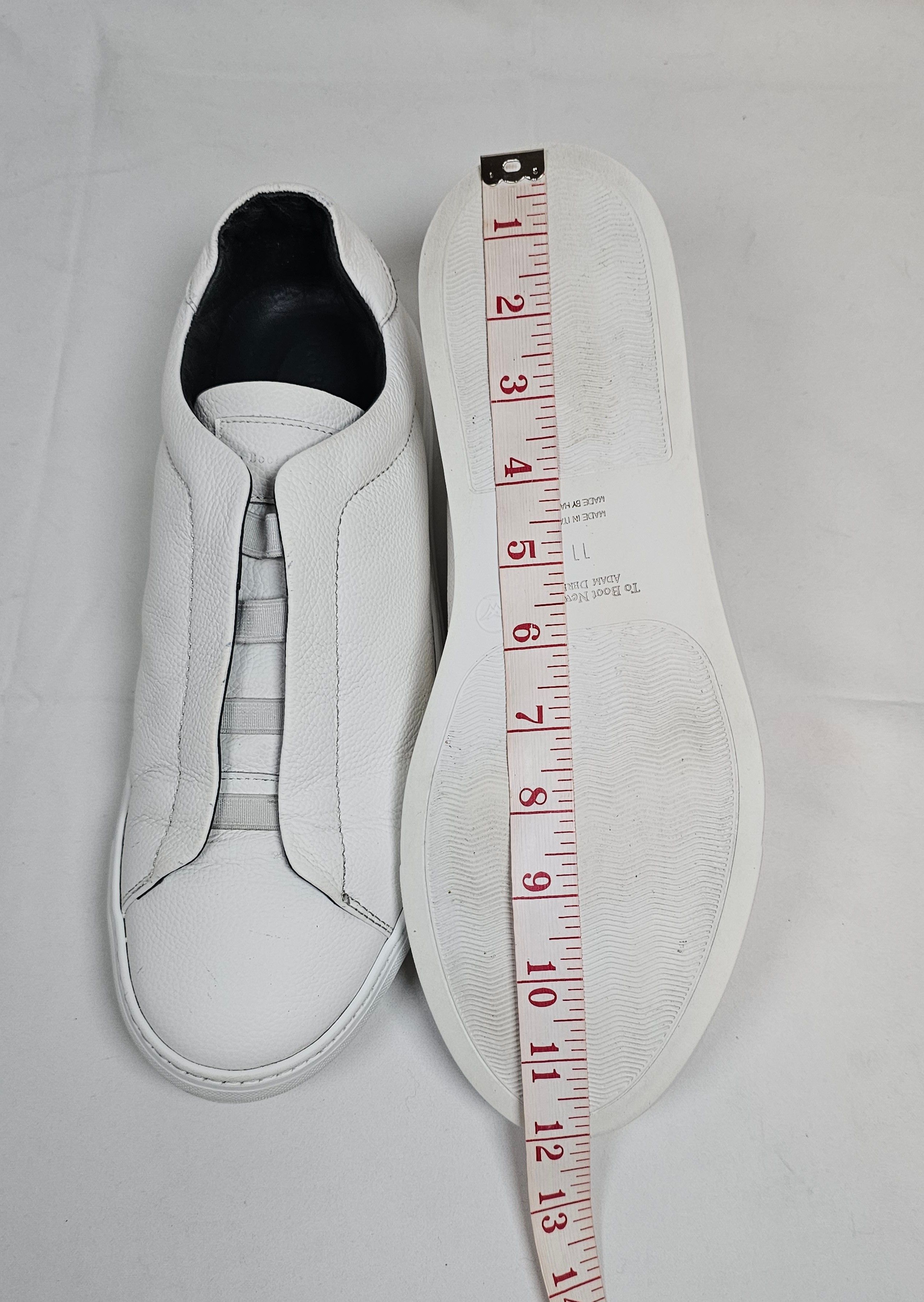 To Boot New York To Boot NY Bolla White Leather Sneakers Men's 11 EUC Size US 11 / EU 44 - 18 Thumbnail