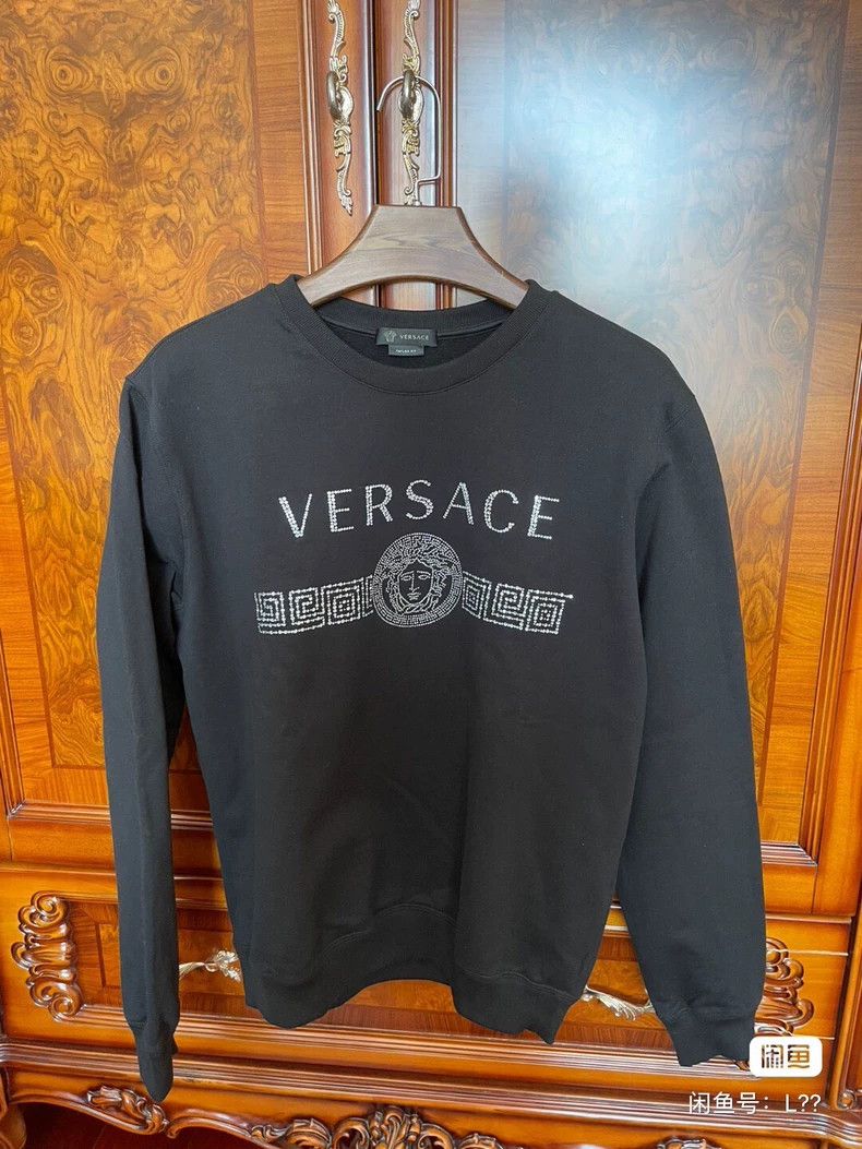 Versace Versace Super heavy industry fashion sweatshirt Size US L / EU 52-54 / 3 - 1 Thumbnail