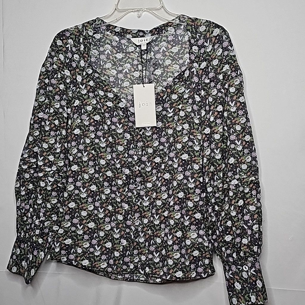 Joie NWT Joie Talma Ballon Sleeve sweetheart floral blouse sz S Size S / US 4 / IT 40 - 4 Thumbnail