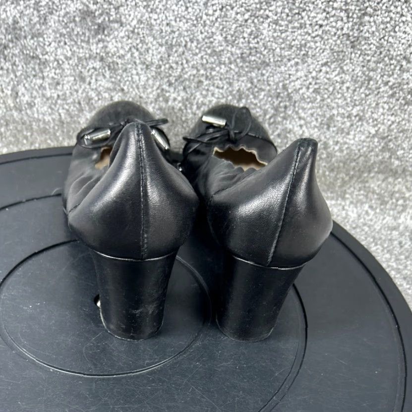 AGL VINTAGE AGL Leather Pump Shoes Womens Size 8.5 Black Casual Classic Size US 8.5 / IT 38.5 - 6 Thumbnail