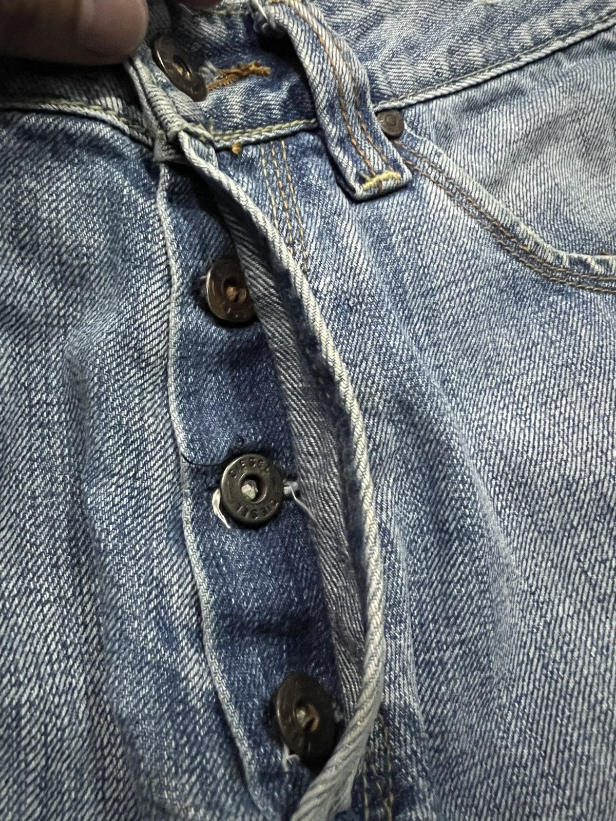 Diesel 💥FLARE💥DIESEL INDUSTRY WASHED FADED JEANS Size US 31 - 13 Thumbnail