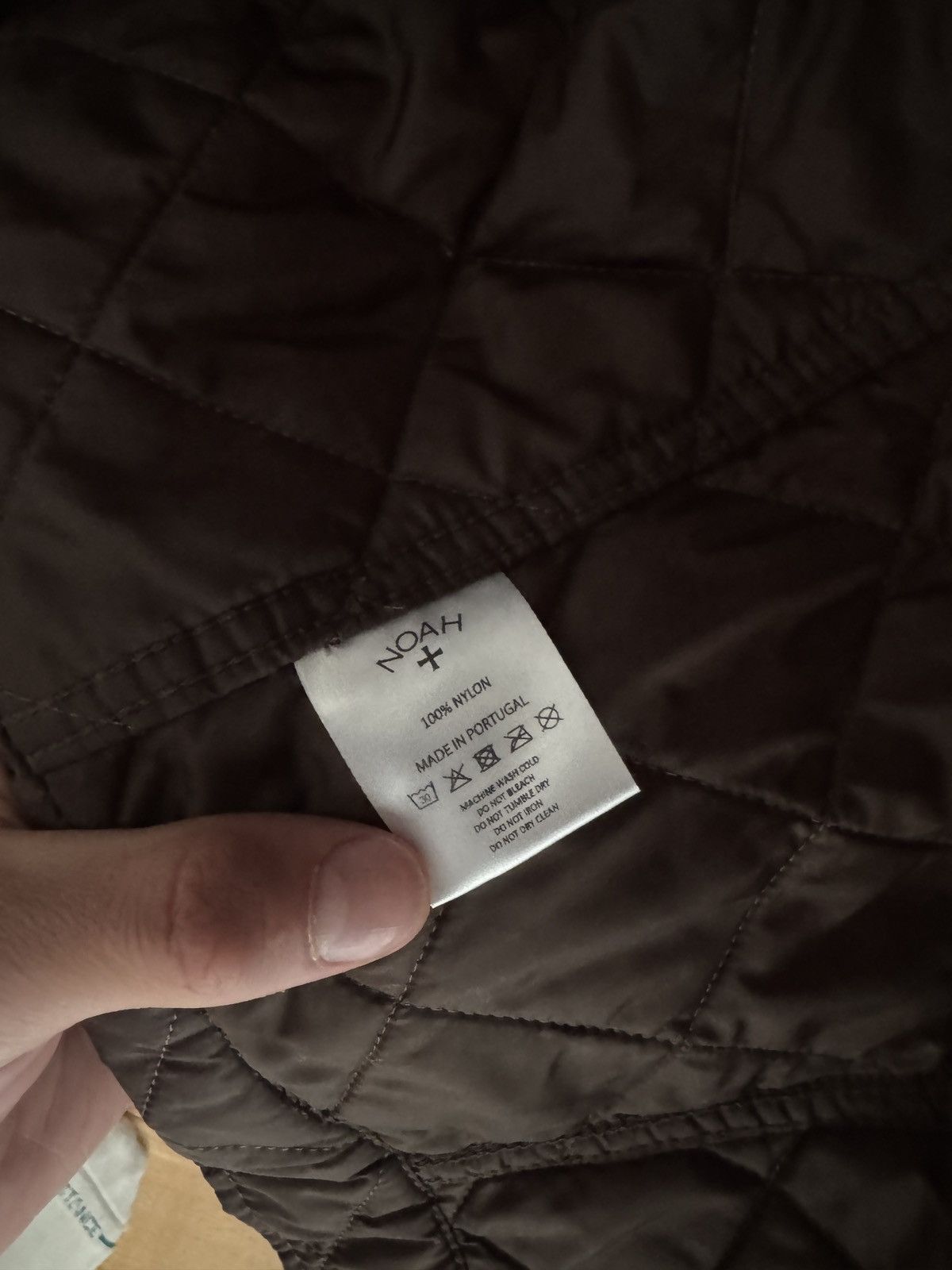 Noah Noah NYC Quilted Trucker Jacket Brown Size US M / EU 48-50 / 2 - 4 Thumbnail