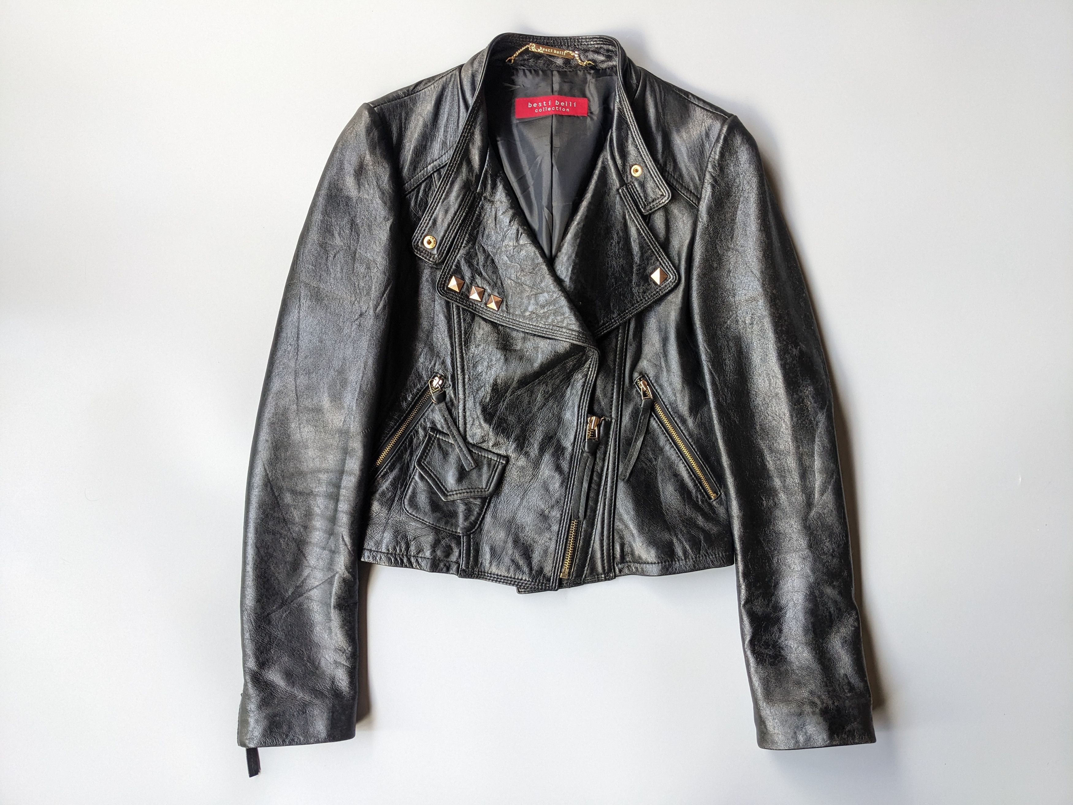Japanese Brand Besti Belli double collar sheepskin jacket Size S / US 4 / IT 40 - 1 Thumbnail