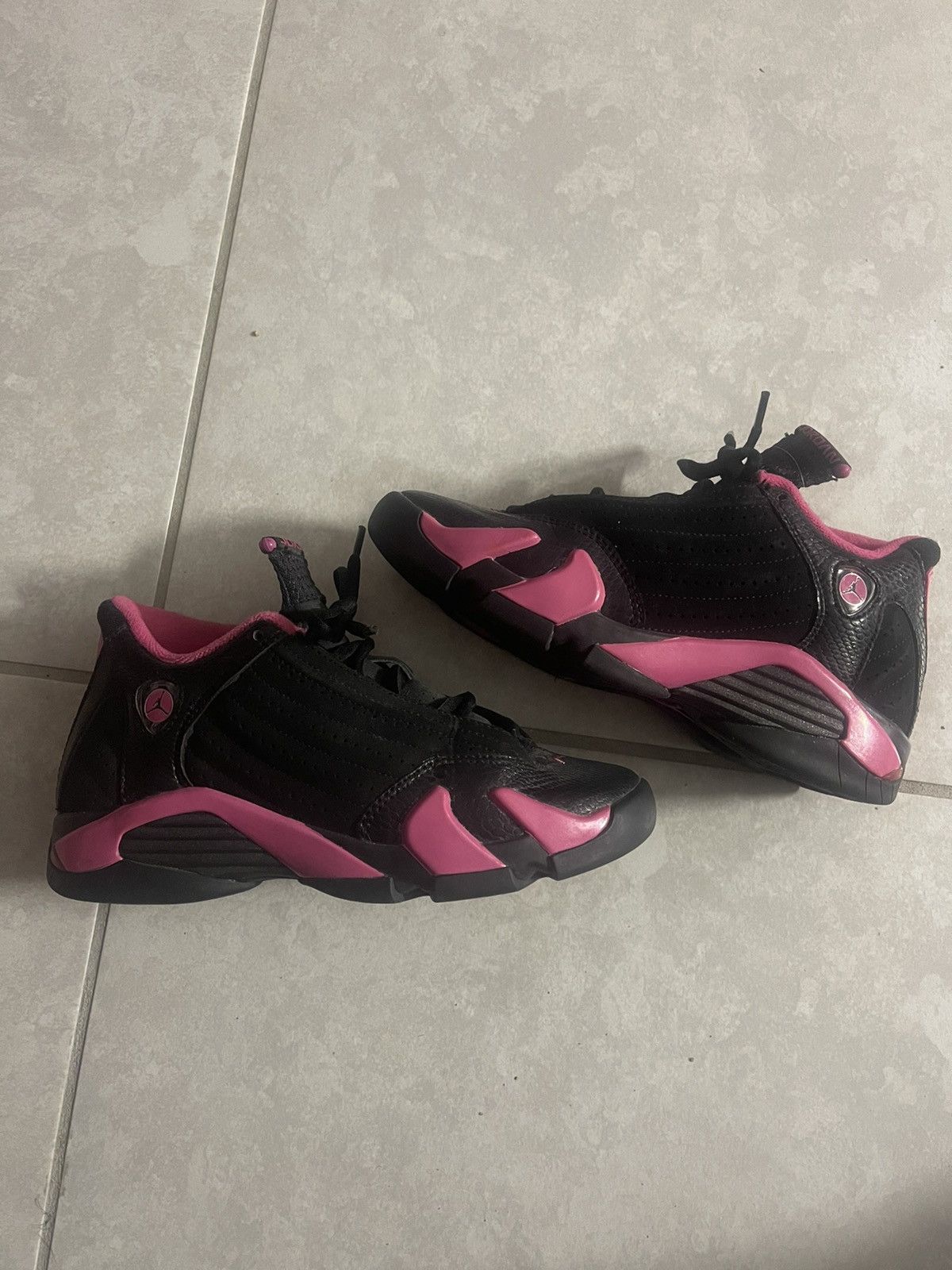 Jordan Brand Air Jordan 14 Desert Pink Size US 4 / IT 34 - 3 Thumbnail