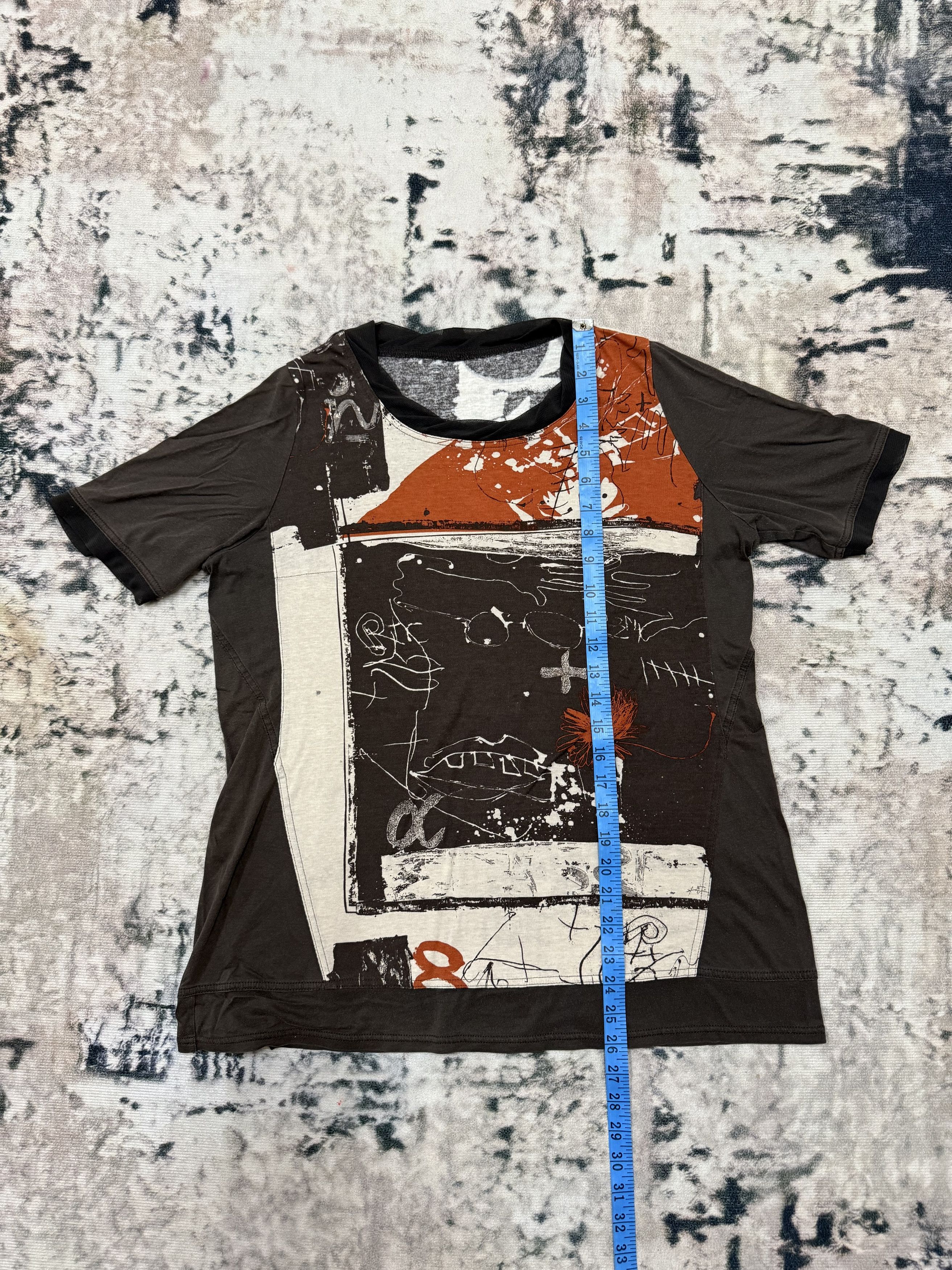 Japanese Brand × Vintage Halfmile all overpint tshirt Size S / US 4 / IT 40 - 11 Thumbnail
