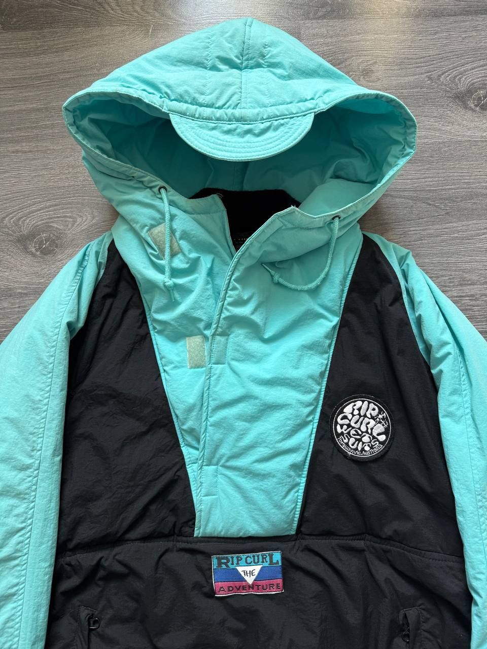 Rip Curl Rip Curl 90s Vintage Hooded Anorak Ski Jacket Pullover Size US XL / EU 56 / 4 - 2 Thumbnail