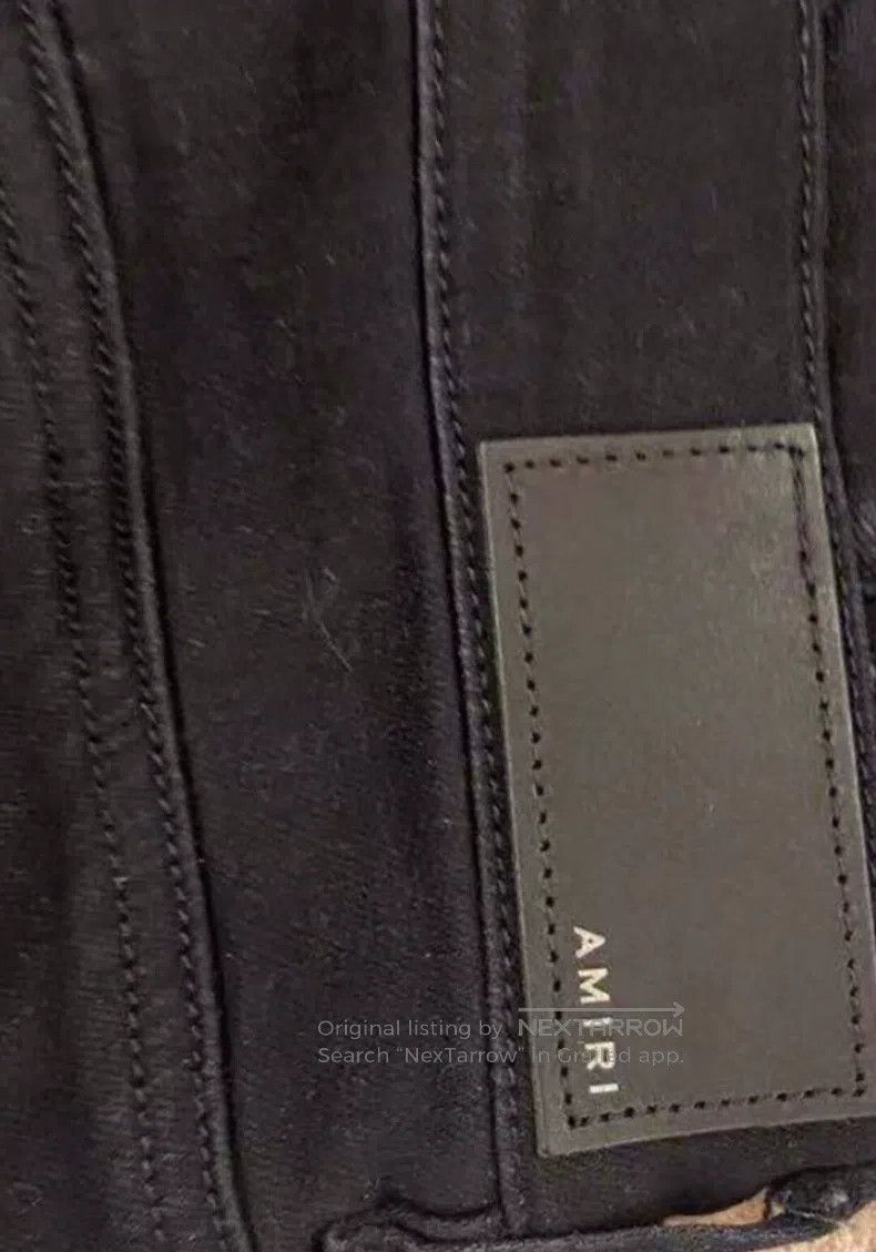 Amiri Amiri Size 34 Black Diamond jeans Size US 34 / EU 50 - 5 Thumbnail