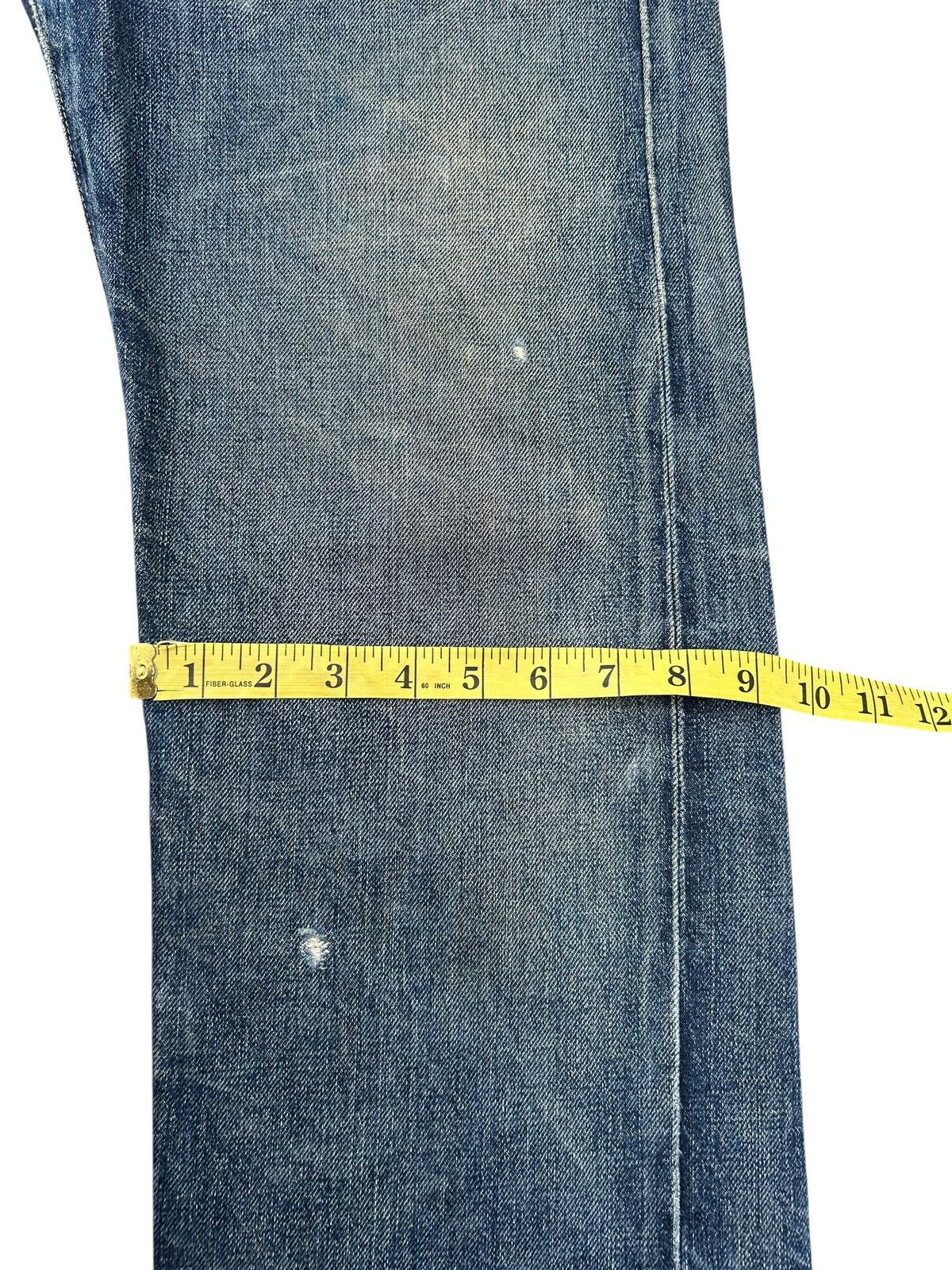 Kapital Vintage Levis big E Selvedge Distressed Denim Jeans Size US 30 / EU 46 - 24 Thumbnail