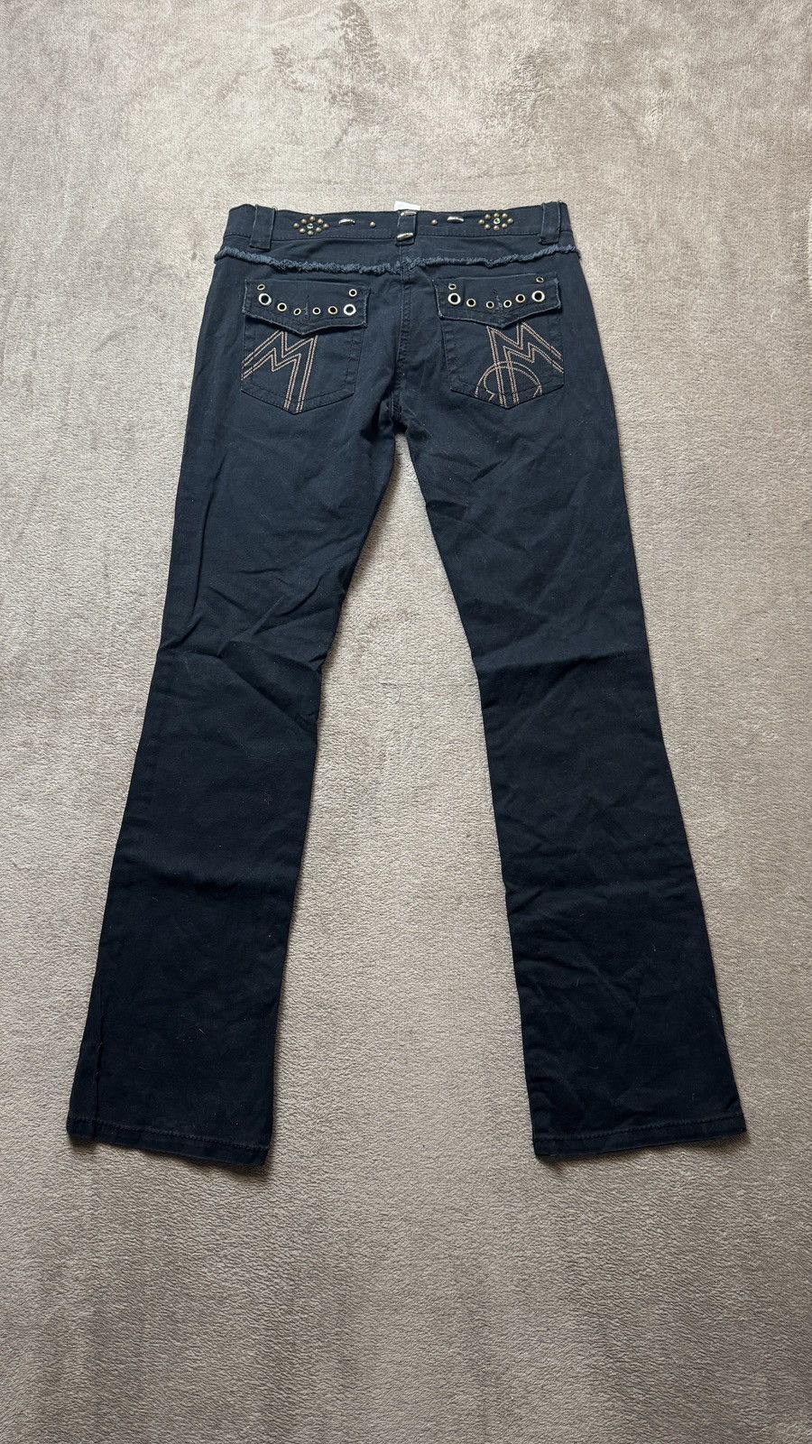 Morgan De Toi Morgan Y2K Faded Punk Pants grunge LGB miss sixty me jeans Size 26" / US 2 / IT 38 - 1 Thumbnail