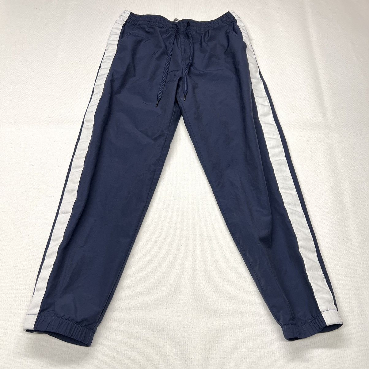 Pacsun Pacsun Pants Blue Jogger Nylon Side Stripe Drawstring Active Size US 30 / EU 46 - 1 Thumbnail