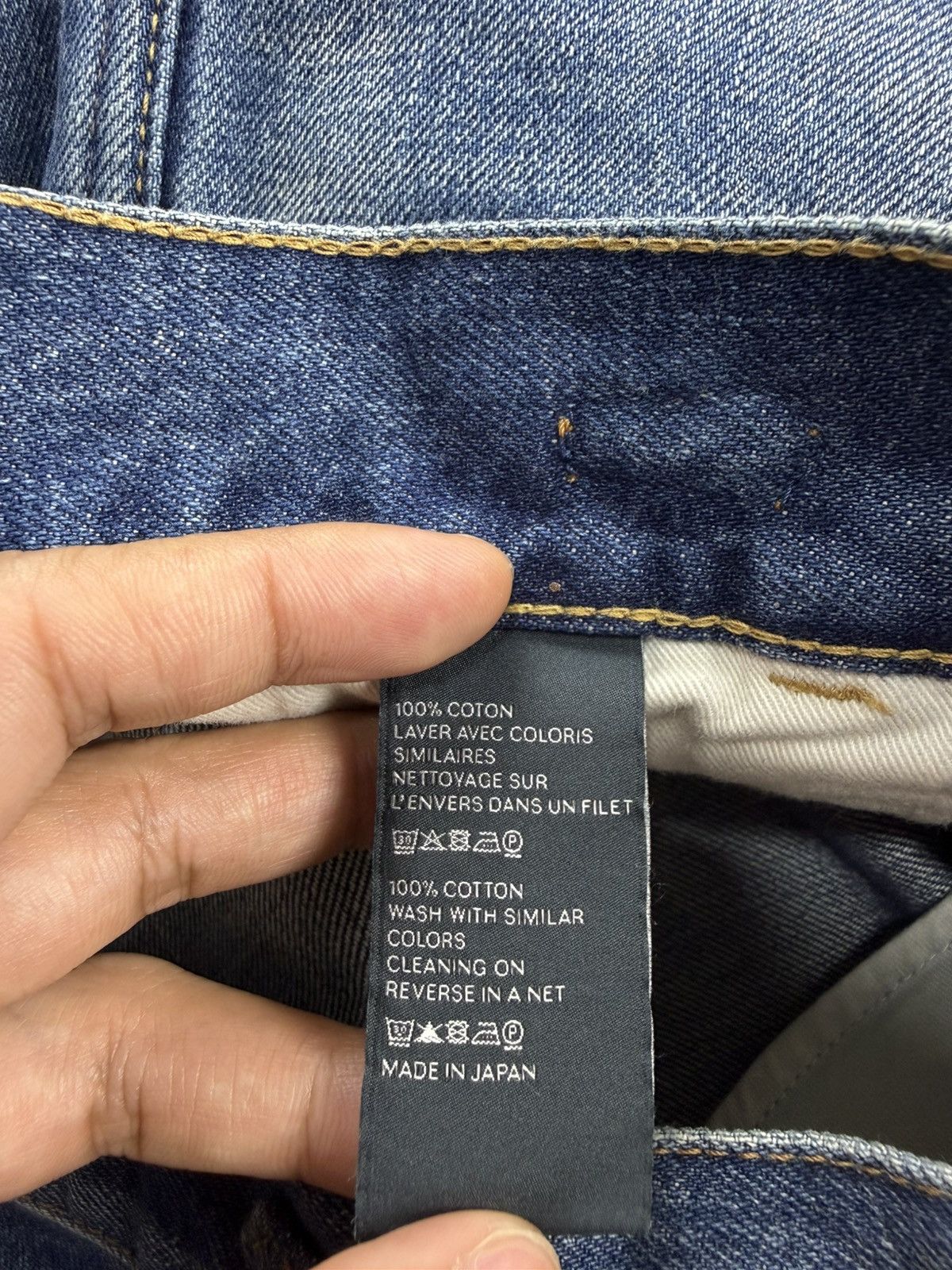 Celine Celine Triomphe Gold Buckle Jeans Size US 32 / EU 48 - 17 Thumbnail