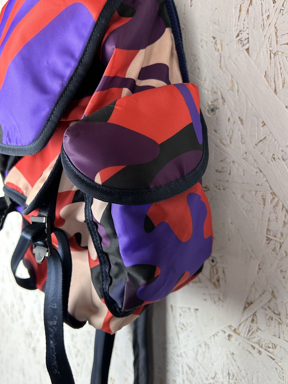 Vivienne Westwood Vivienne Westwood AOP Multicolor Camouflage One Shoulder Bag Size ONE SIZE - 5 Thumbnail
