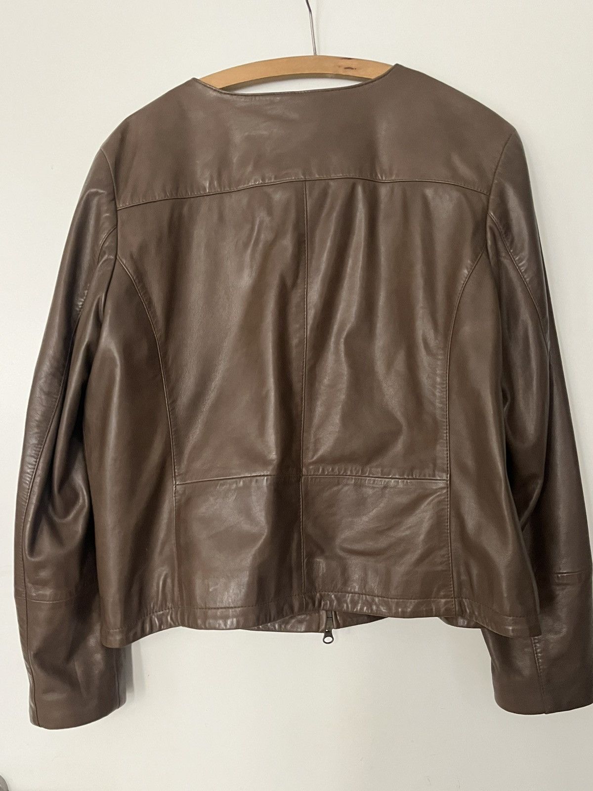 Other Genuine Lamb Leather Jacket Size XXL / US 16-18 / IT 52-54 - 2 Thumbnail