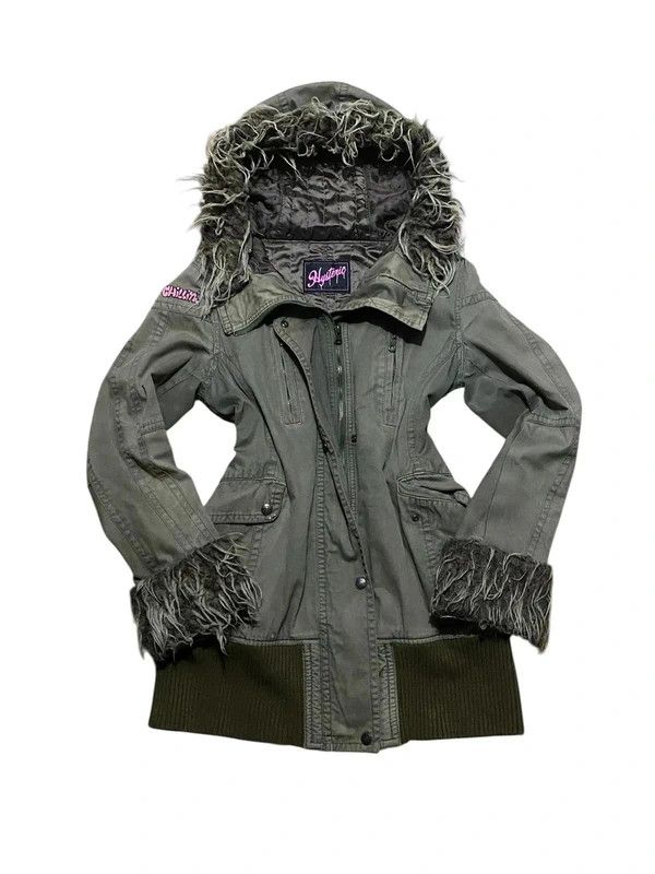 Hysteric Glamour fw(2006-2008) women military parka