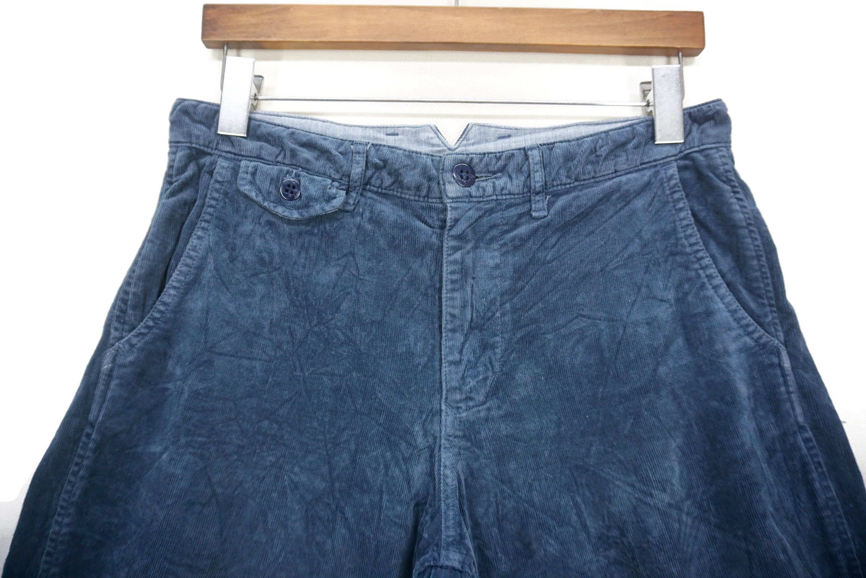 Japanese Brand Domingo Pants Size W29xL25.5 Baggy Cropped Corduroy Jorts Size US 28 / EU 44 - 3 Thumbnail