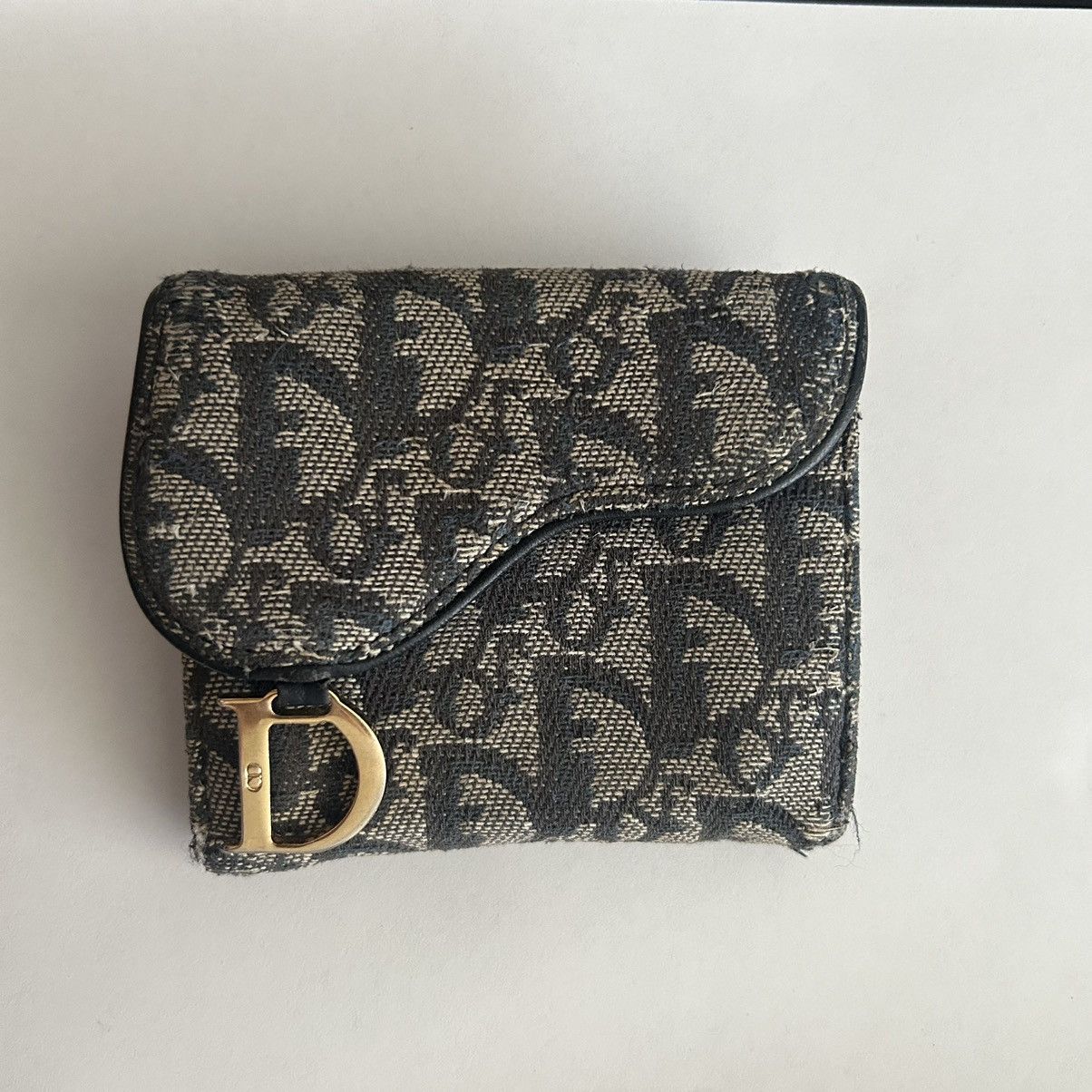 Dior Vintage Dior Saddle Leather Wallet Size ONE SIZE - 1 Thumbnail