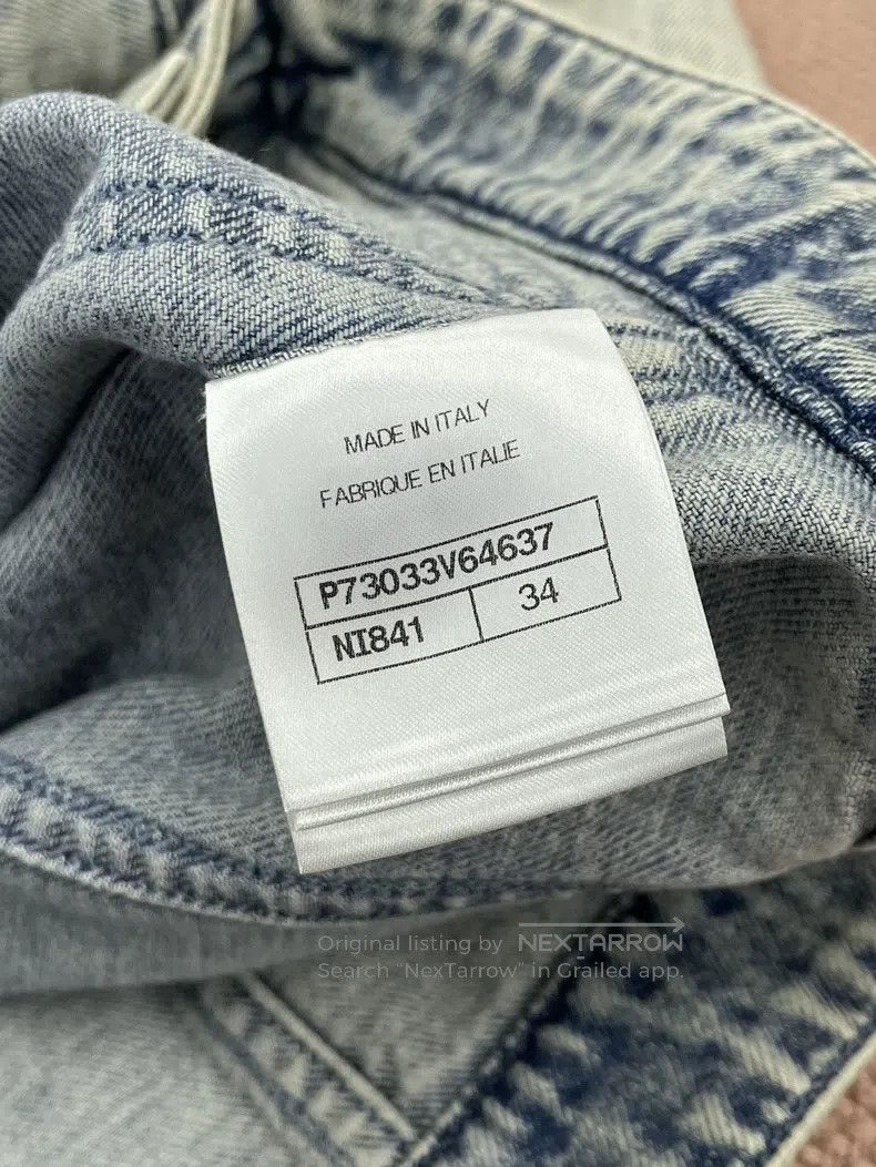 Chanel Chanel Make an old blue ruffled denim jacket Size XXS / US 00 / IT 34 - 6 Thumbnail