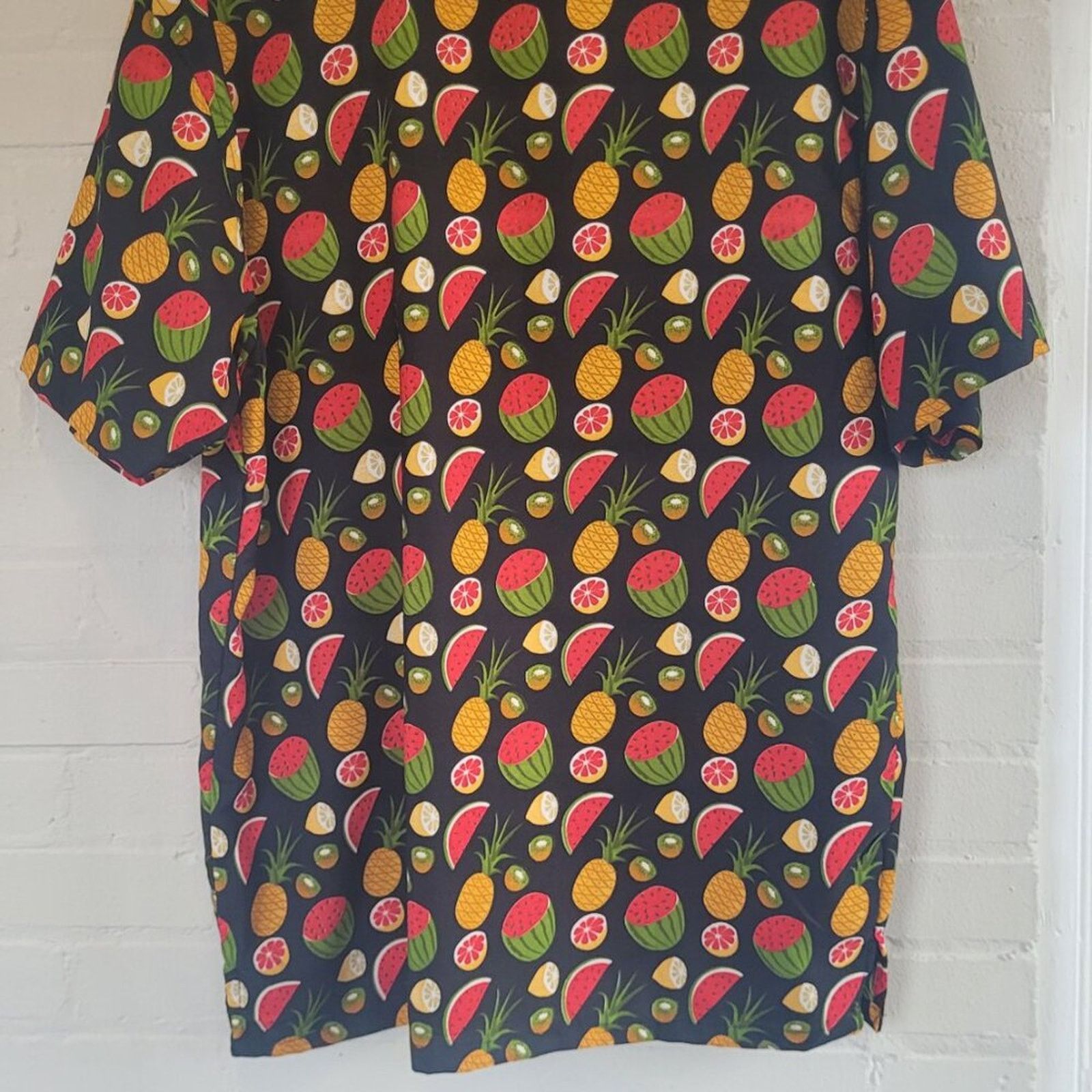 Boulder Creek Walnut Creek Fruit Print Button Down Shirt Men's Large Size US L / EU 52-54 / 3 - 4 Thumbnail