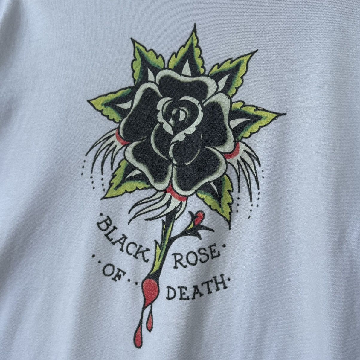Ed Hardy Vintage Y2K Ed Hardy Graphic Black Rose Embroidery Size US L / EU 52-54 / 3 - 13 Thumbnail