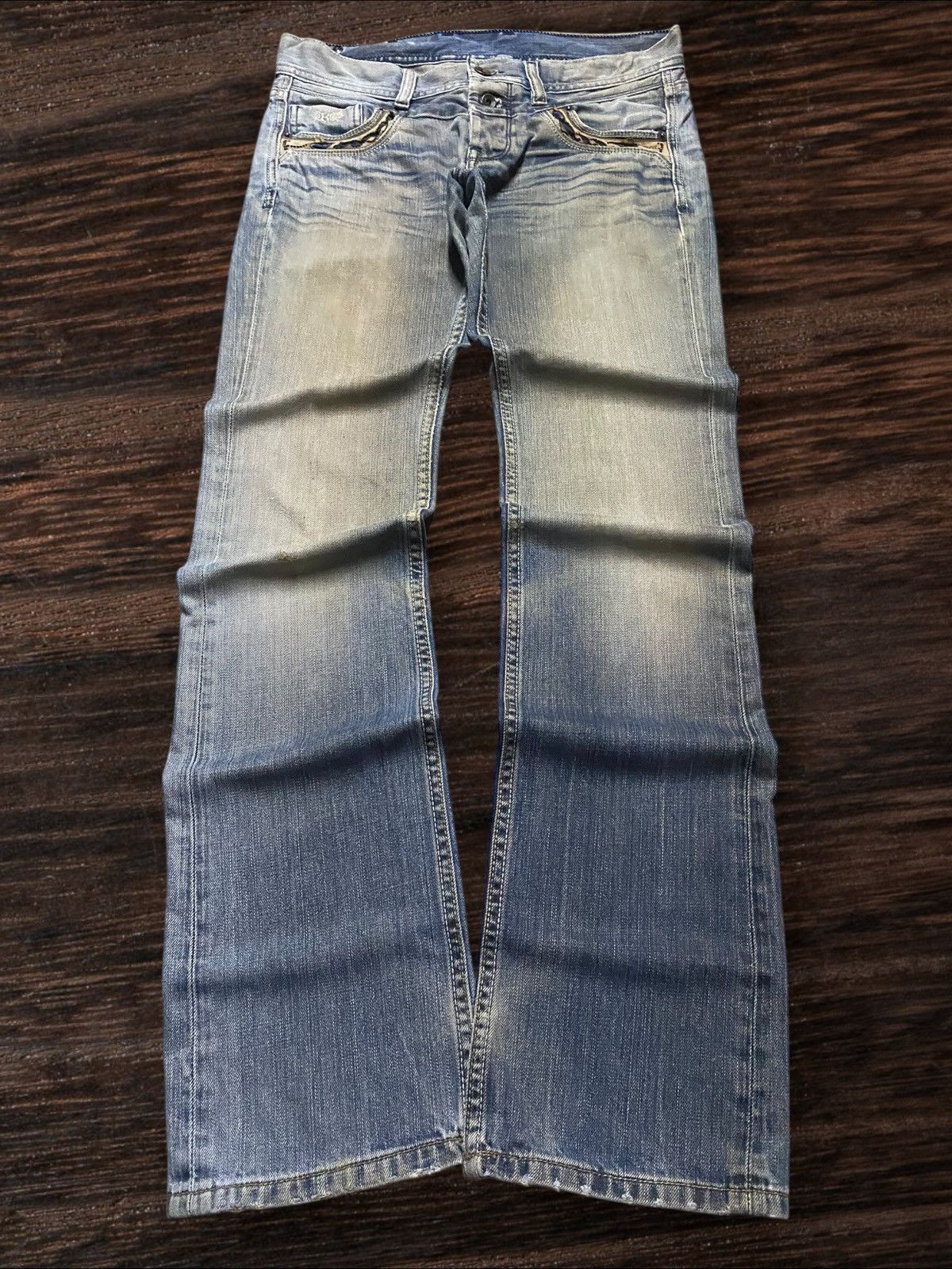 Vintage Vintage Japanese Brand Kaporal5 Nely Mud Wash Straight jeans Size 30" / US 8 / IT 44 - 1 Thumbnail