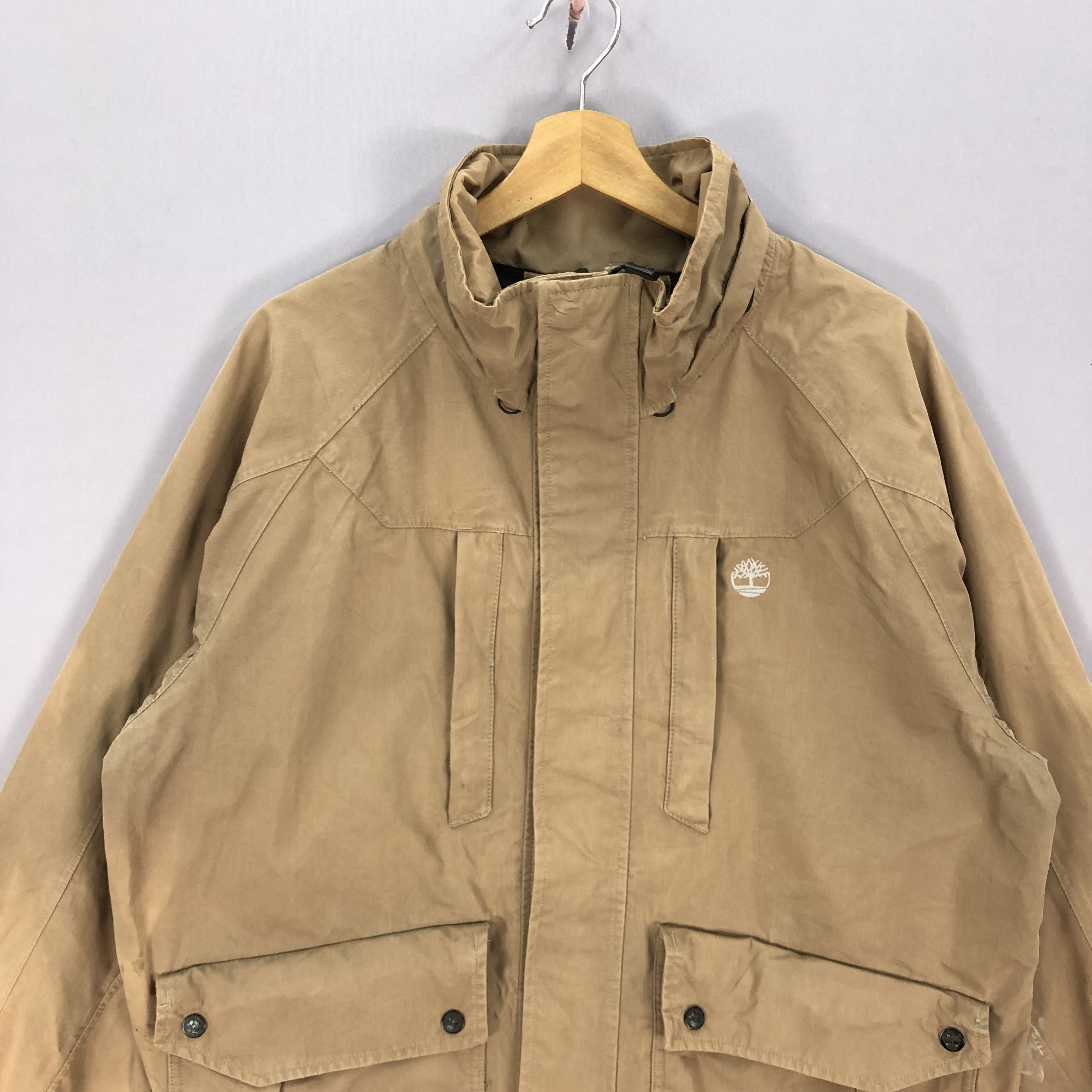 Timberland Vintage Timberland Zipper Windbreaker Jacket Size US L / EU 52-54 / 3 - 5 Thumbnail