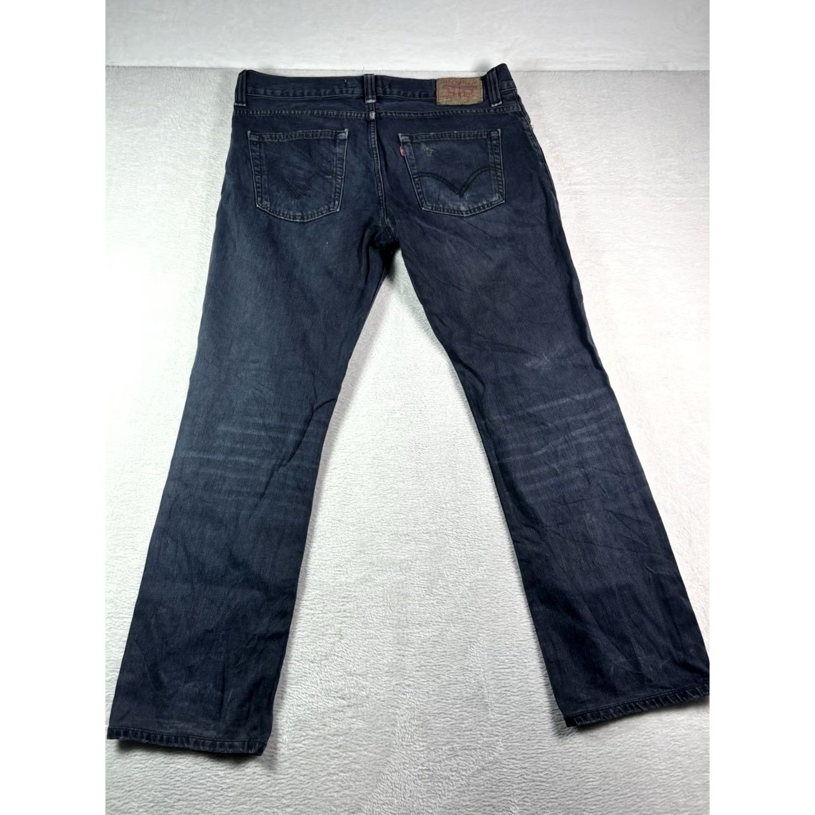 Levi's VINTAGE Levi's 511 Jeans Men 38x34 Slim Blue Denim Distressed Dark Wash Size US 38 / EU 54 - 2 Thumbnail