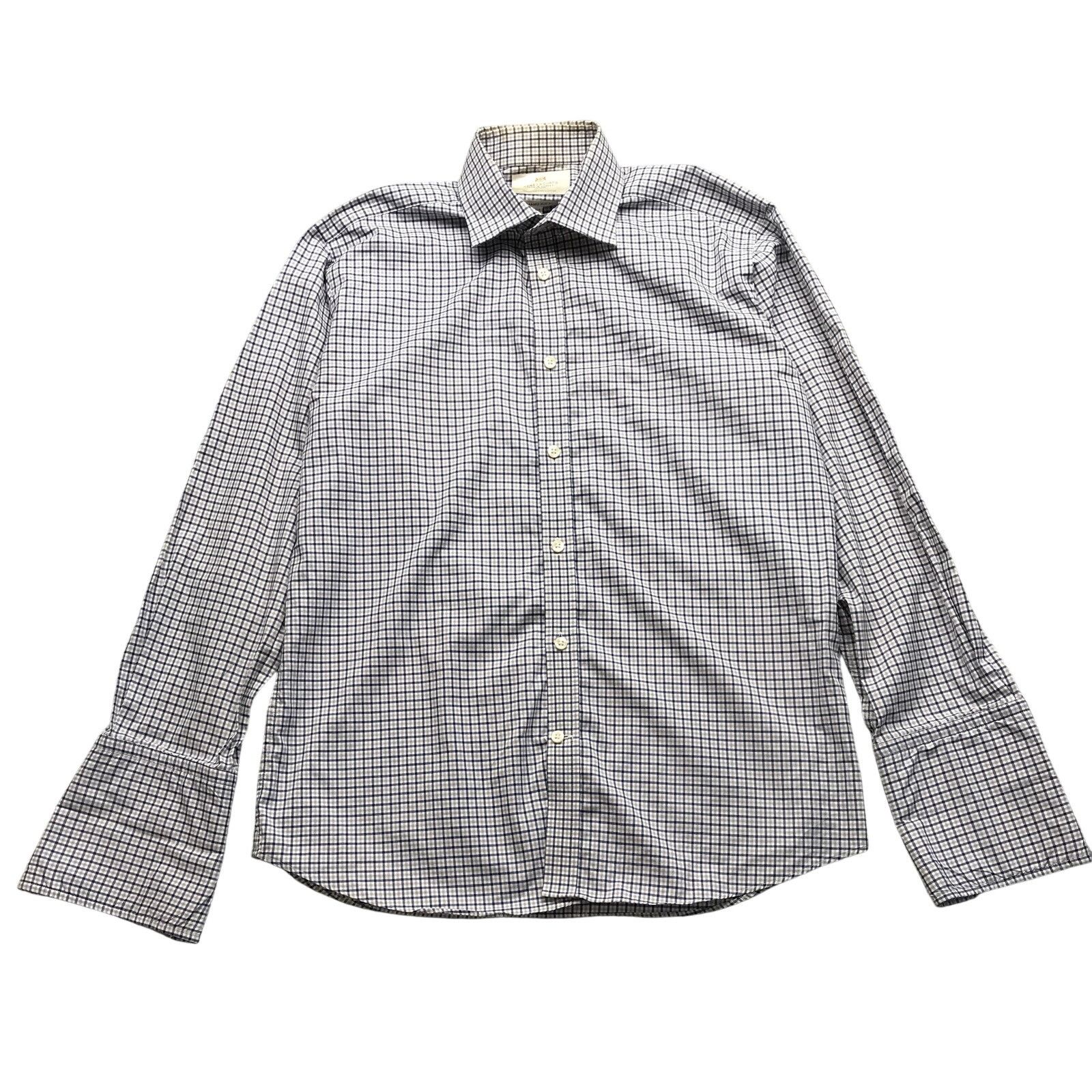 Hawes & Curtis Hawes & Curtis St James Slim Fit Gingham Button Shirt Men M Size US M / EU 48-50 / 2 - 1 Thumbnail