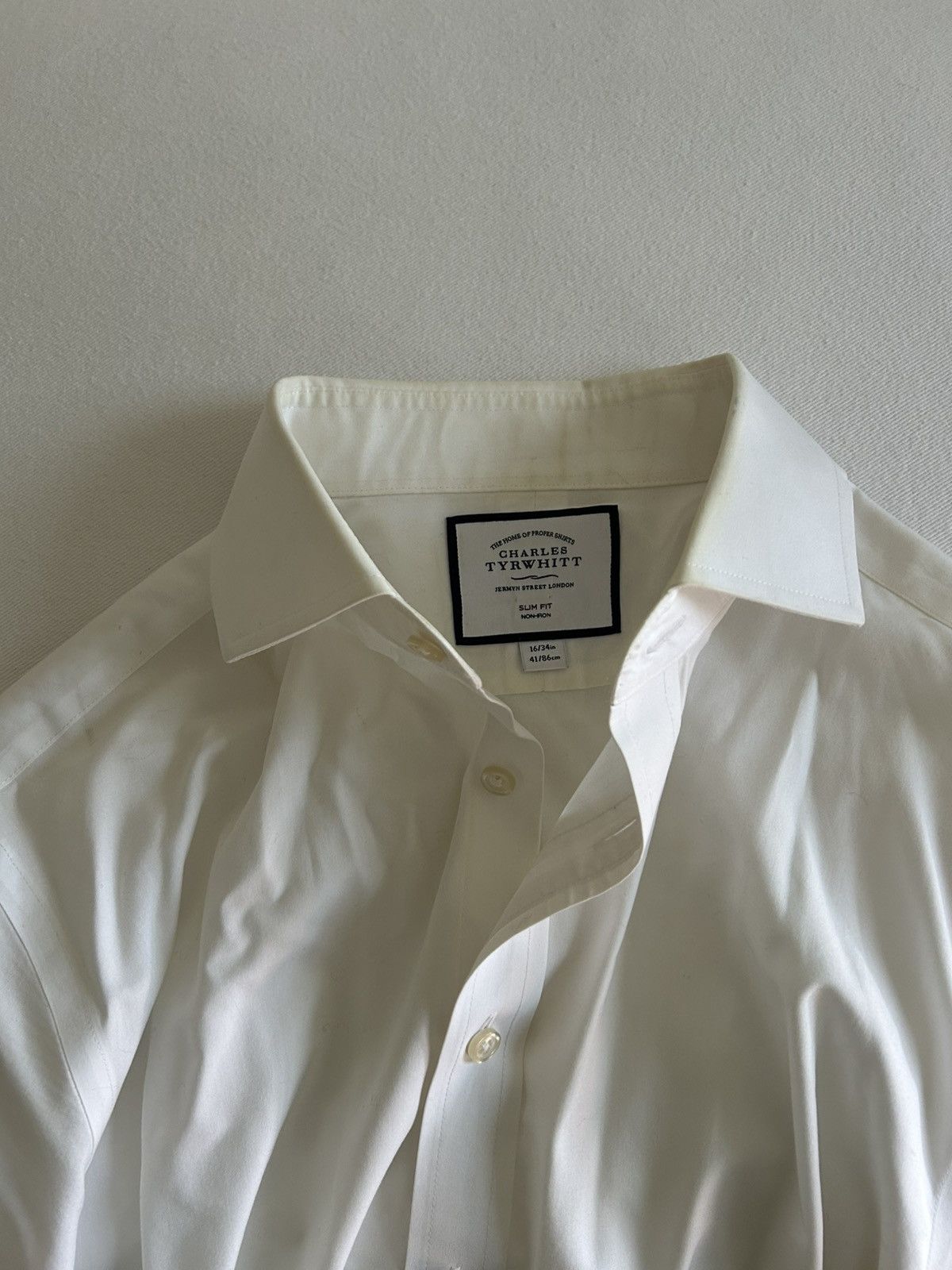 Charles Tyrwhitt Charles Tyrwhitt white dress shirt Size US M / EU 48-50 / 2 - 5 Thumbnail