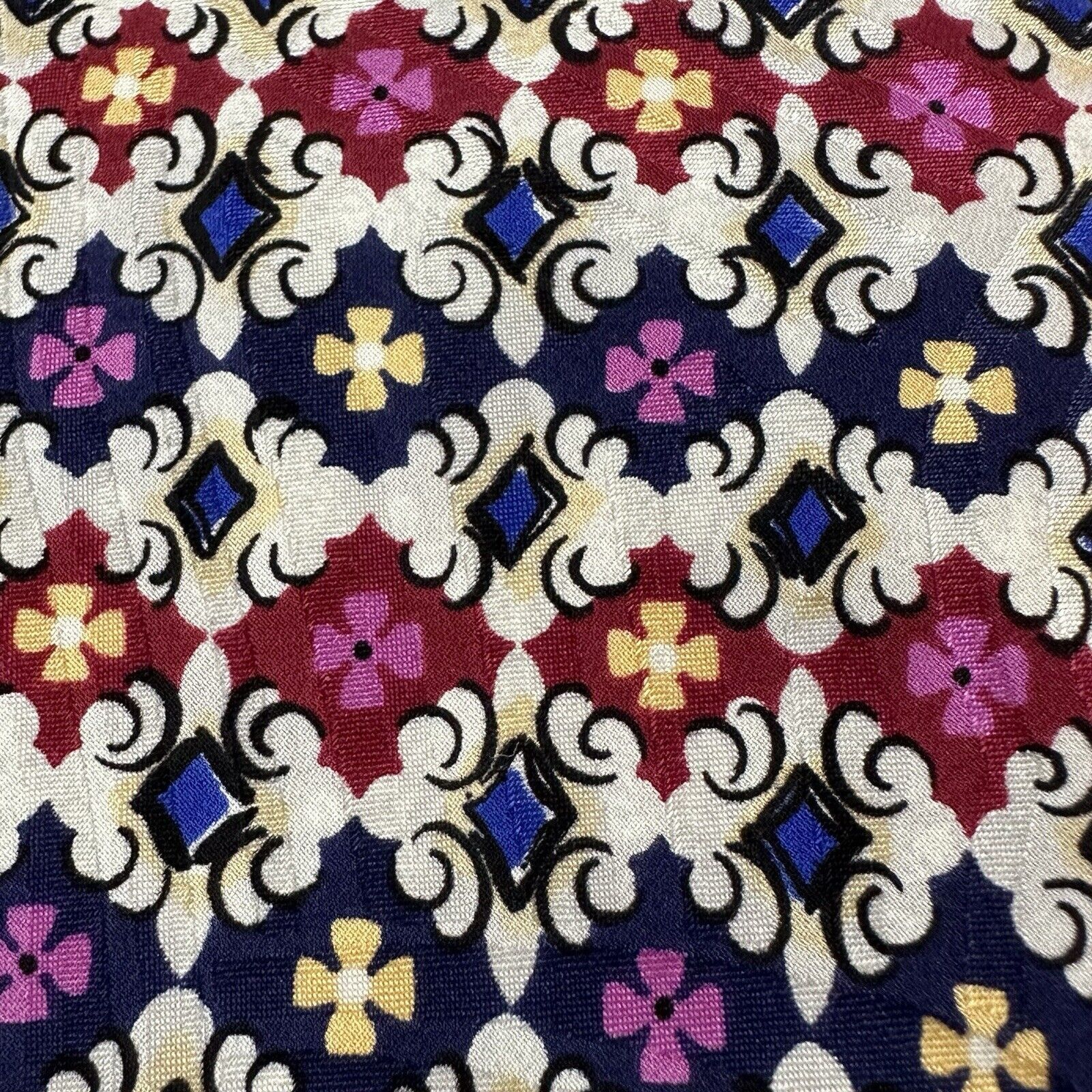 Other Paolo Rossi Designer Collection Tie Silk Multi Color Preppy Size ONE SIZE - 8 Thumbnail